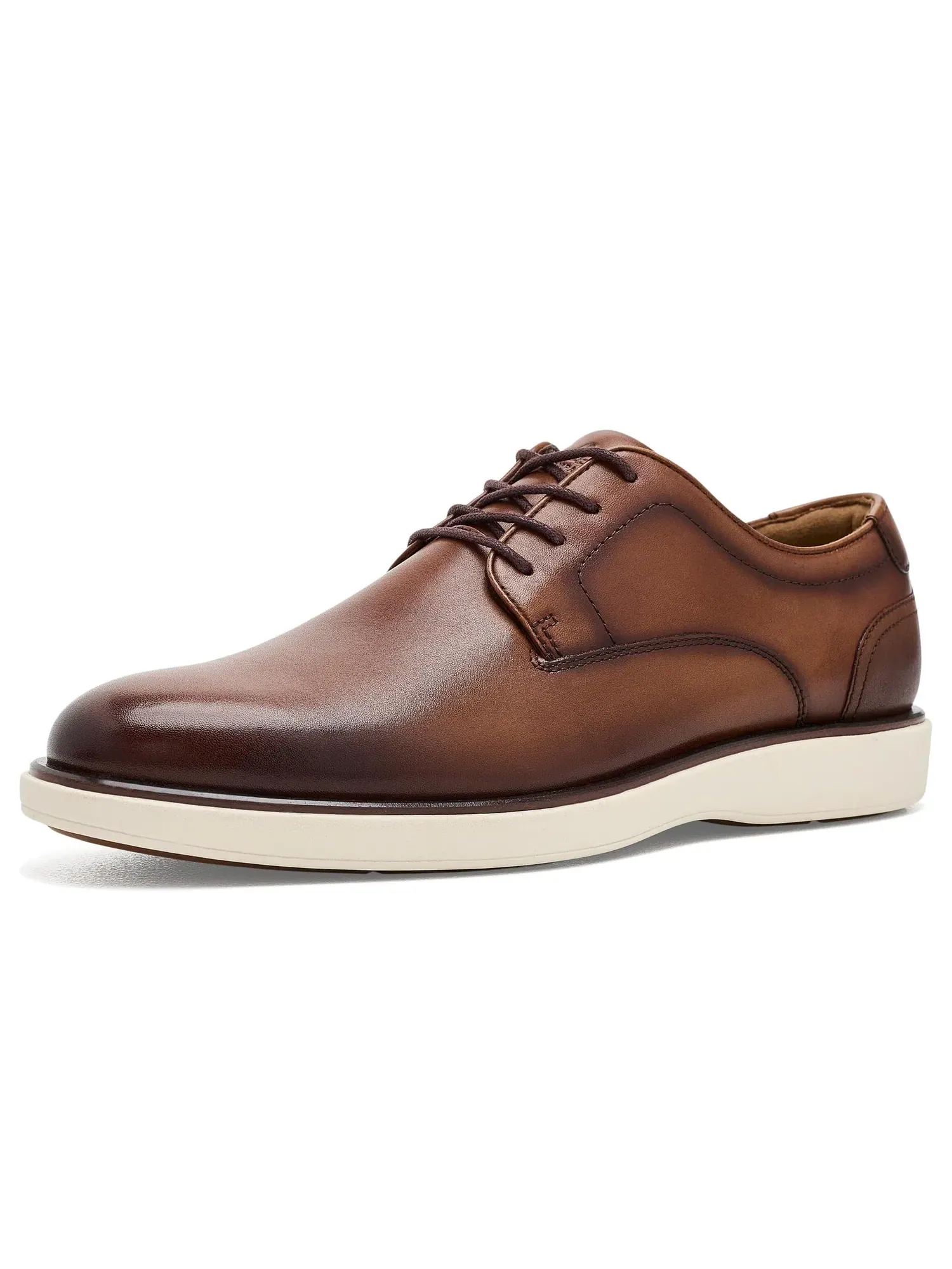 Оксфорды с гладким носком Avenue Plain Toe Oxford Florsheim — изображение 1 из 4, коричневый