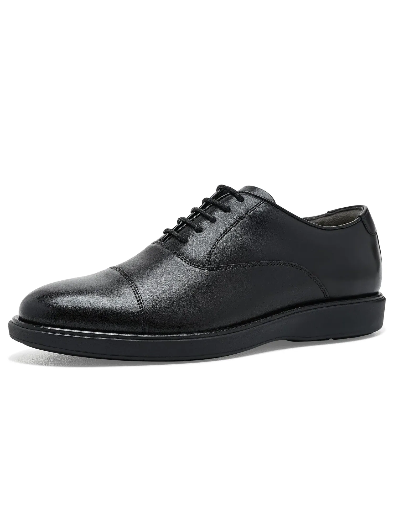 Оксфорды с закрытым носком Avenue Cap Toe Oxford Florsheim — изображение 1 из 4, черный/черный