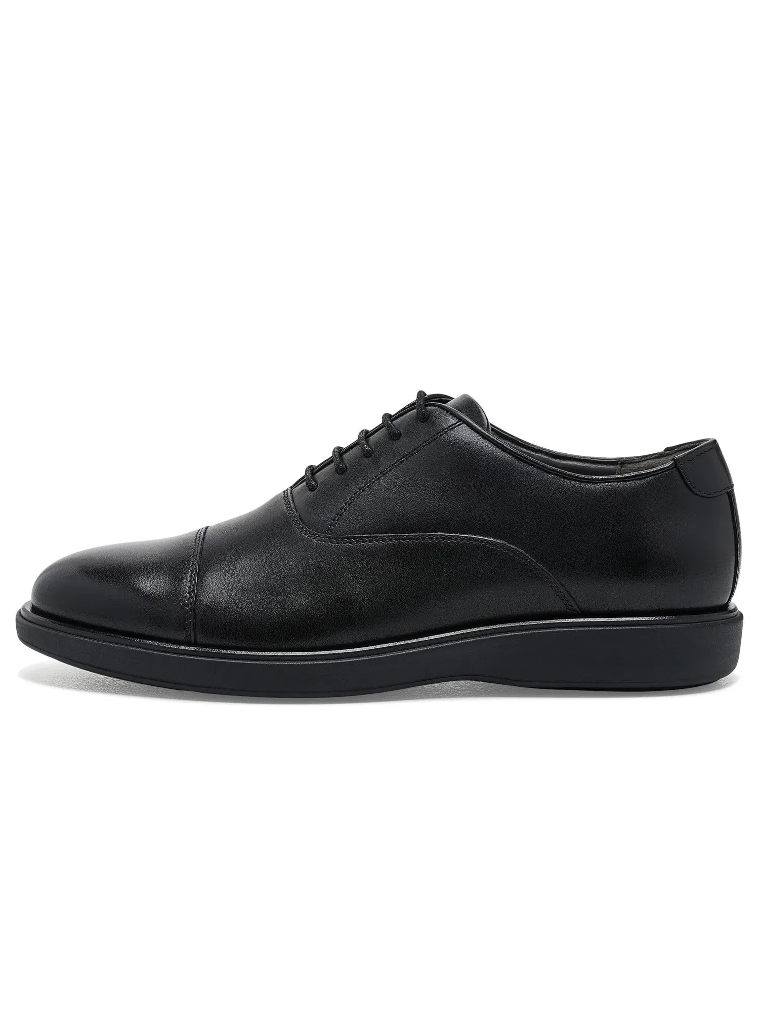 Оксфорды с закрытым носком Avenue Cap Toe Oxford Florsheim — изображение 4 из 4, черный/черный
