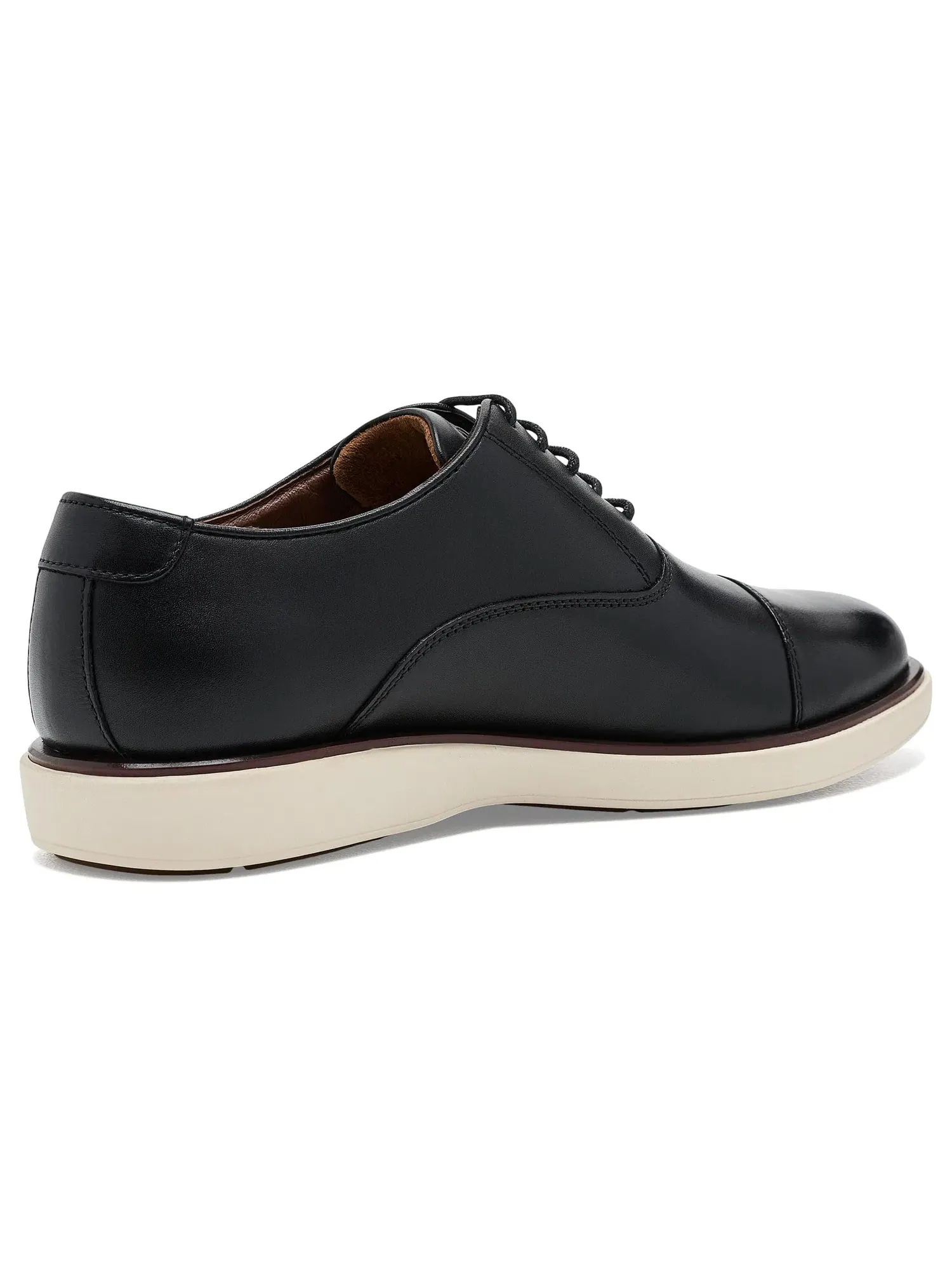 Оксфорды с закрытым носком Avenue Cap Toe Oxford Florsheim — изображение 3 из 4, черный/белый