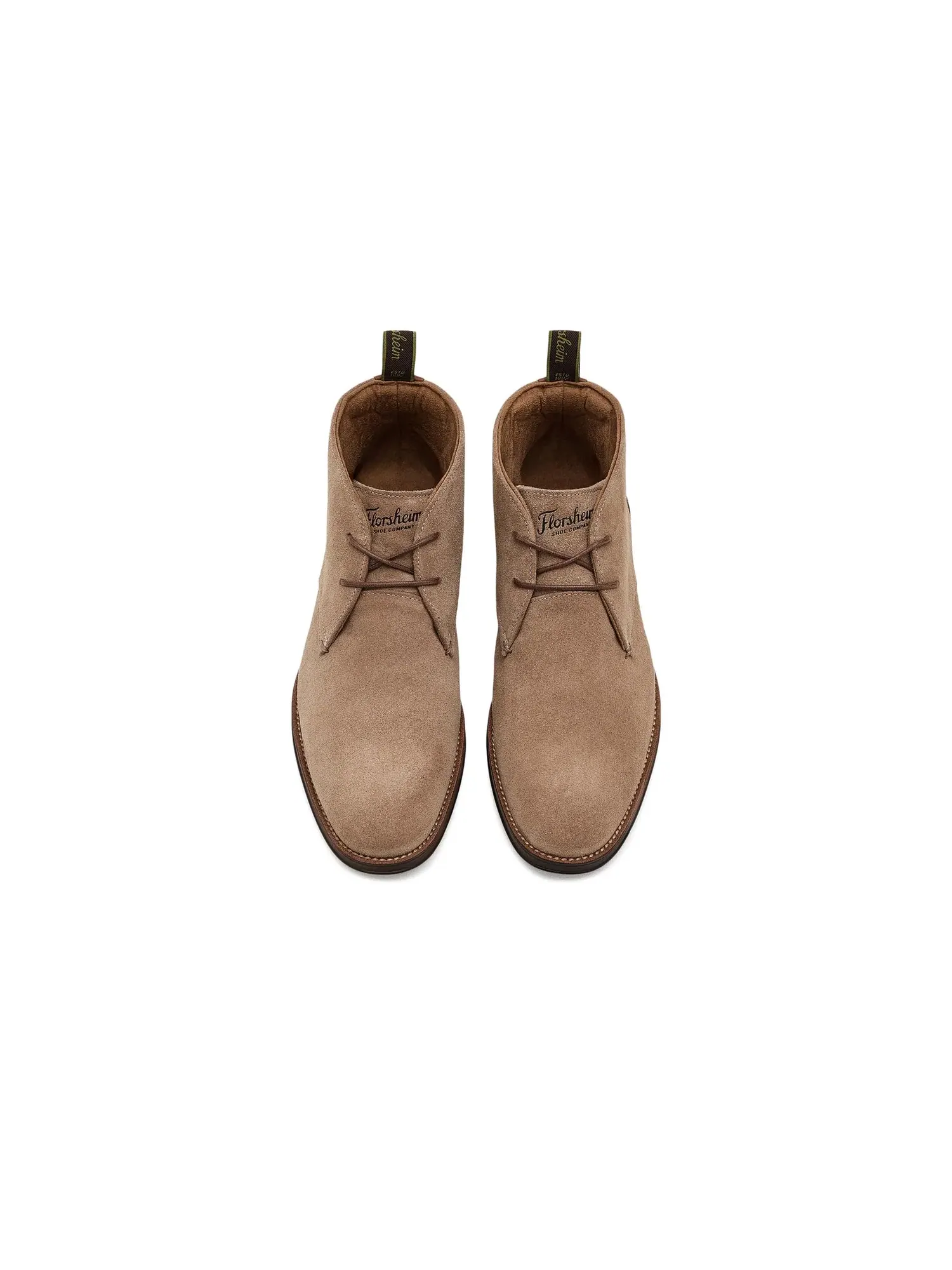 Ботинки-чукка Rucci с гладким носком и массивным носком Florsheim — изображение 2 из 4, песочный