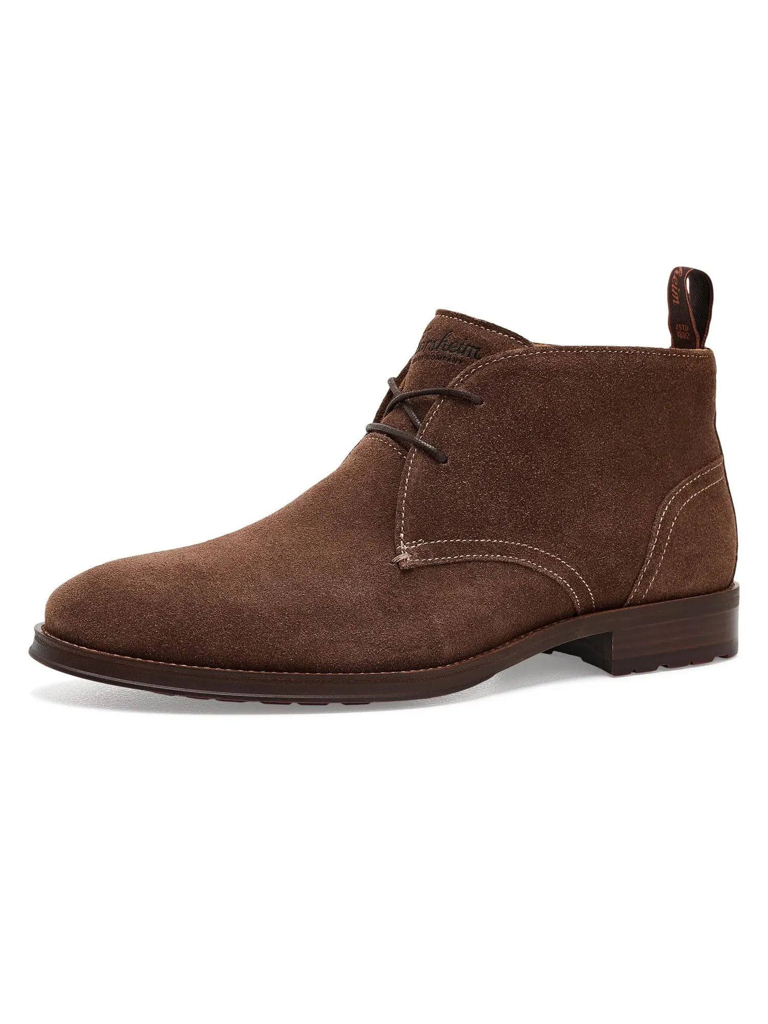 Ботинки-чукка Rucci с гладким носком и массивным носком Florsheim — изображение 1 из 4, коричневый