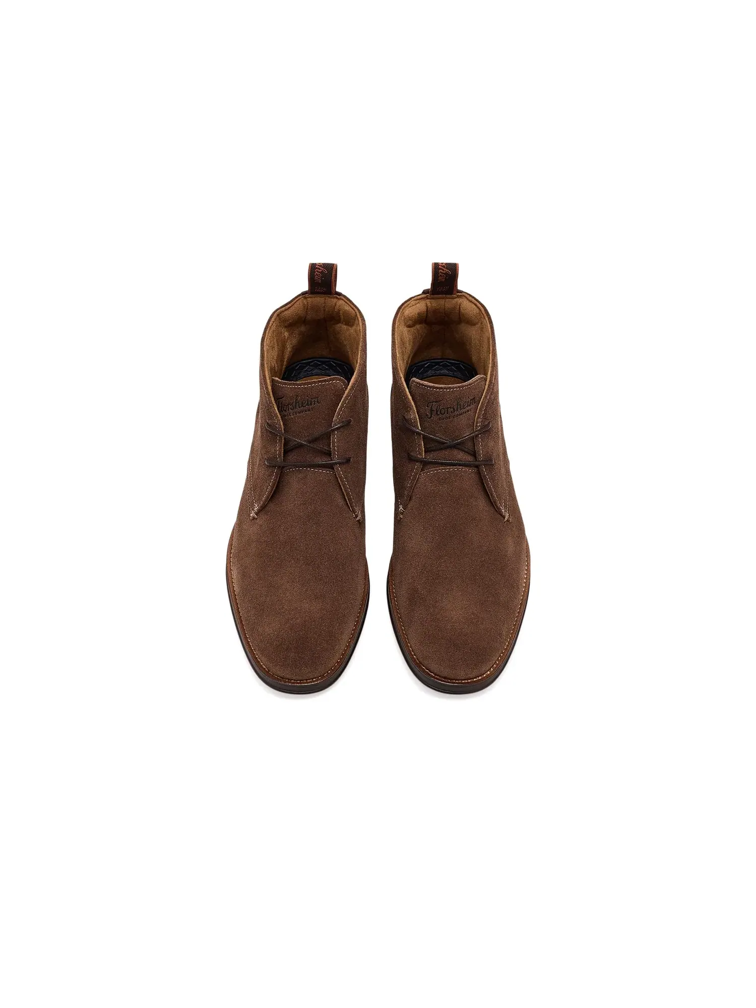 Ботинки-чукка Rucci с гладким носком и массивным носком Florsheim — изображение 2 из 4, коричневый