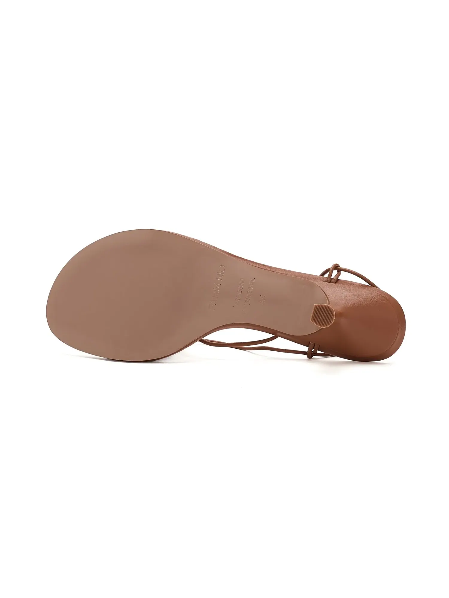 Туфли на низком каблуке Shell Macrame Kitten Heels Farm Rio — изображение 3 из 4, тан коричневый