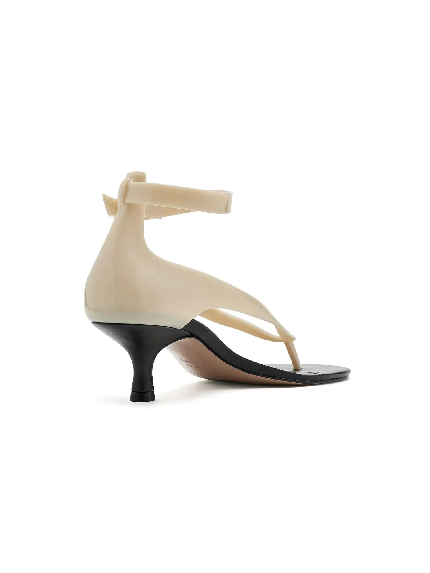 Сандалии на резиновом каблуке Farm Rio — изображение 3 из 4, белый