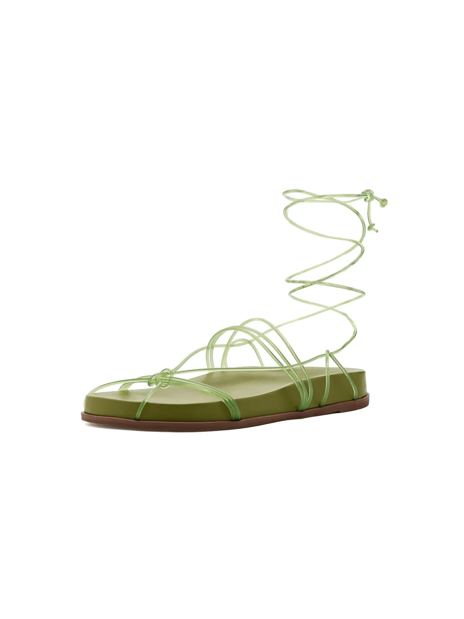Сандалии Spaghetti Jelly Anatomic Flats Farm Rio — изображение 1 из 4, мох