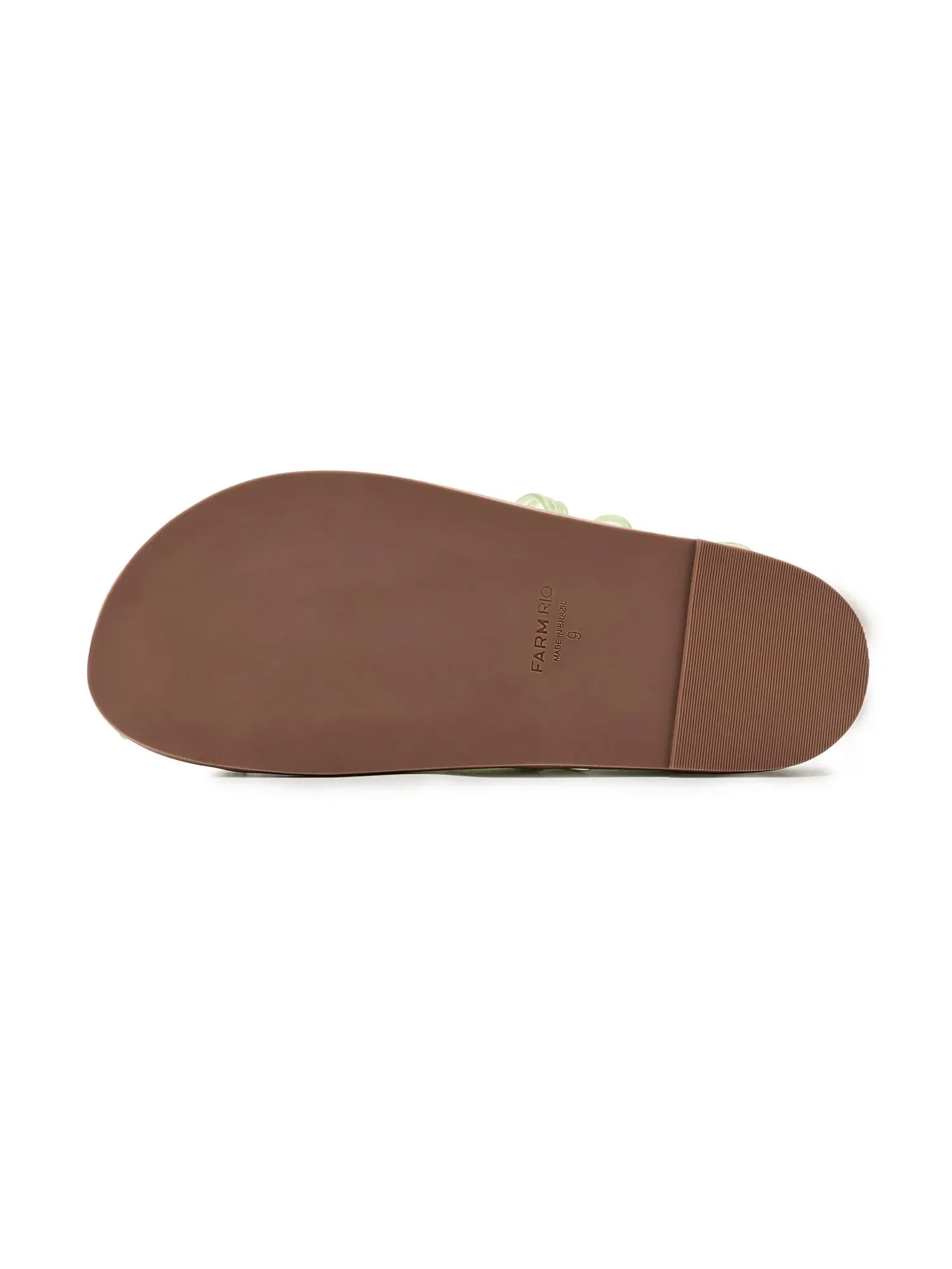 Сандалии Spaghetti Jelly Anatomic Flats Farm Rio — изображение 3 из 4, мох
