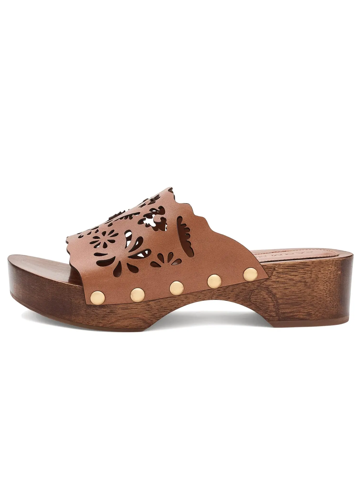 Клоги Lace Leather Clogs Farm Rio — изображение 4 из 4, бежевый