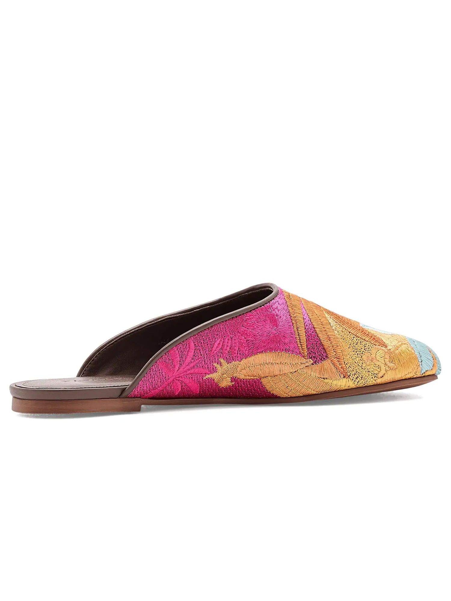 Мюли Raffia Icons Flat Mule Farm Rio — изображение 3 из 4, бежевый