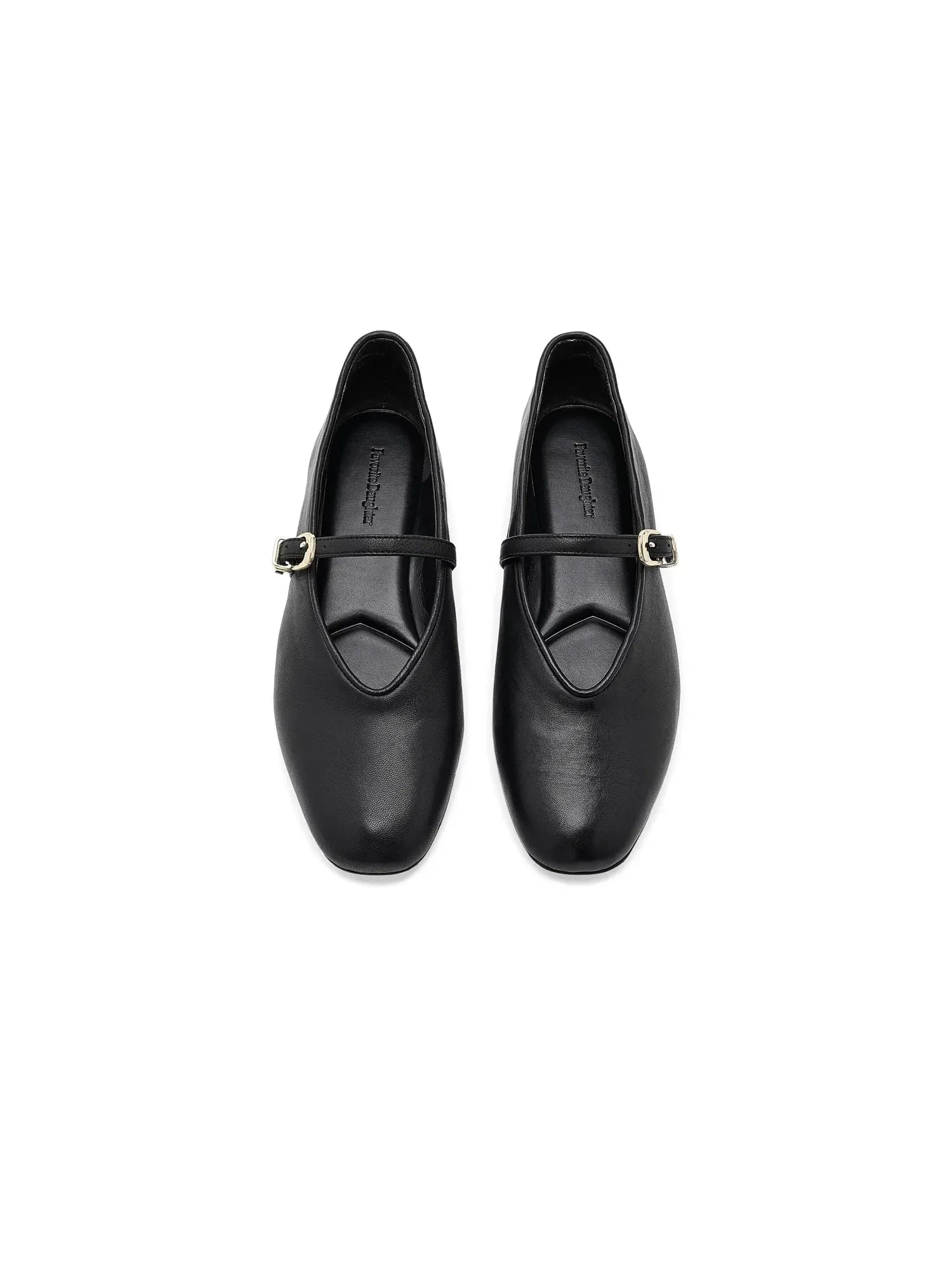 Балетки Margot Mary Jane Shoes Favorite Daughter — изображение 2 из 4, черный