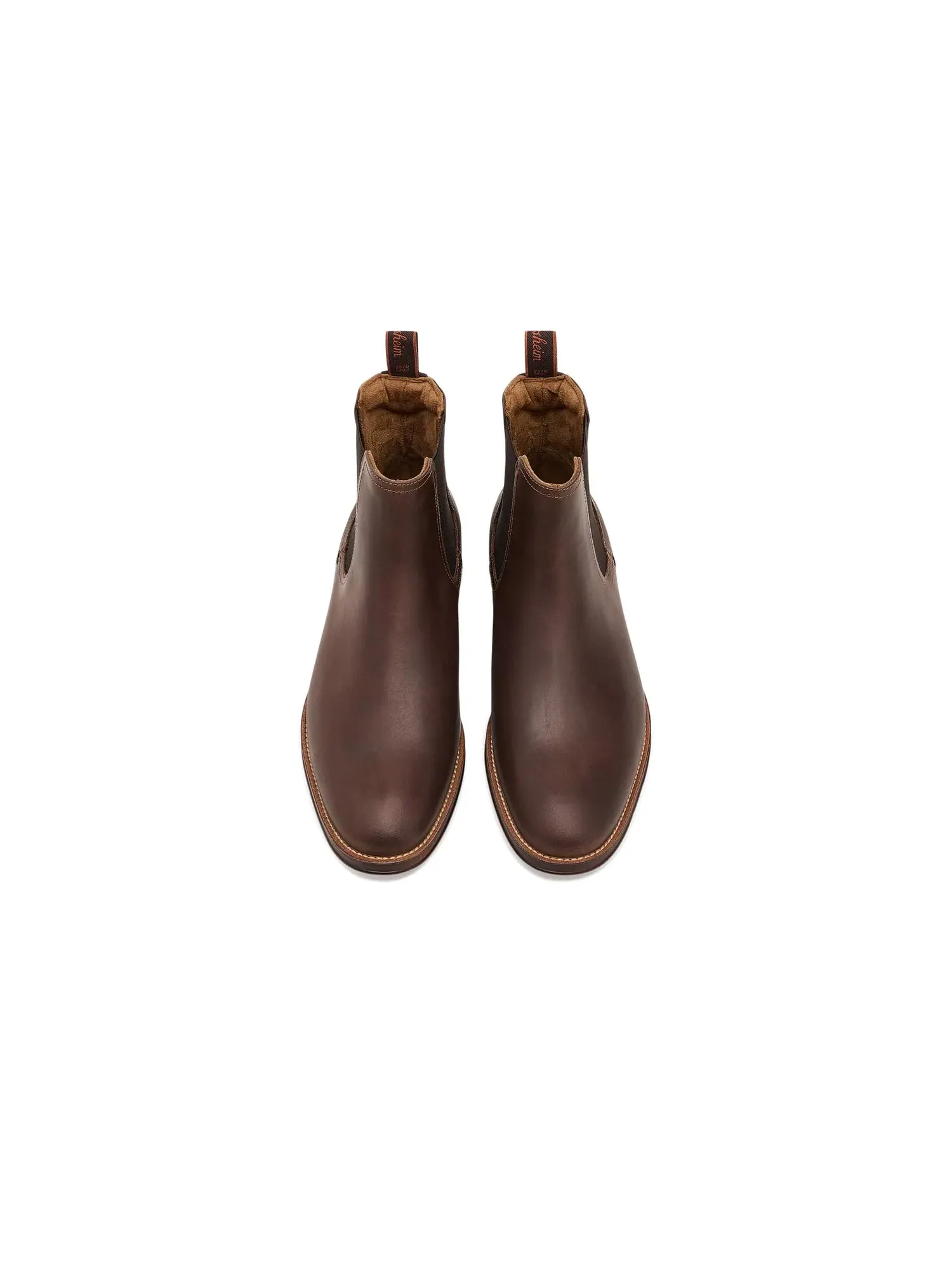 Ботинки челси Rucci с гладким носком и массивным носком Florsheim — изображение 2 из 4, коричневый
