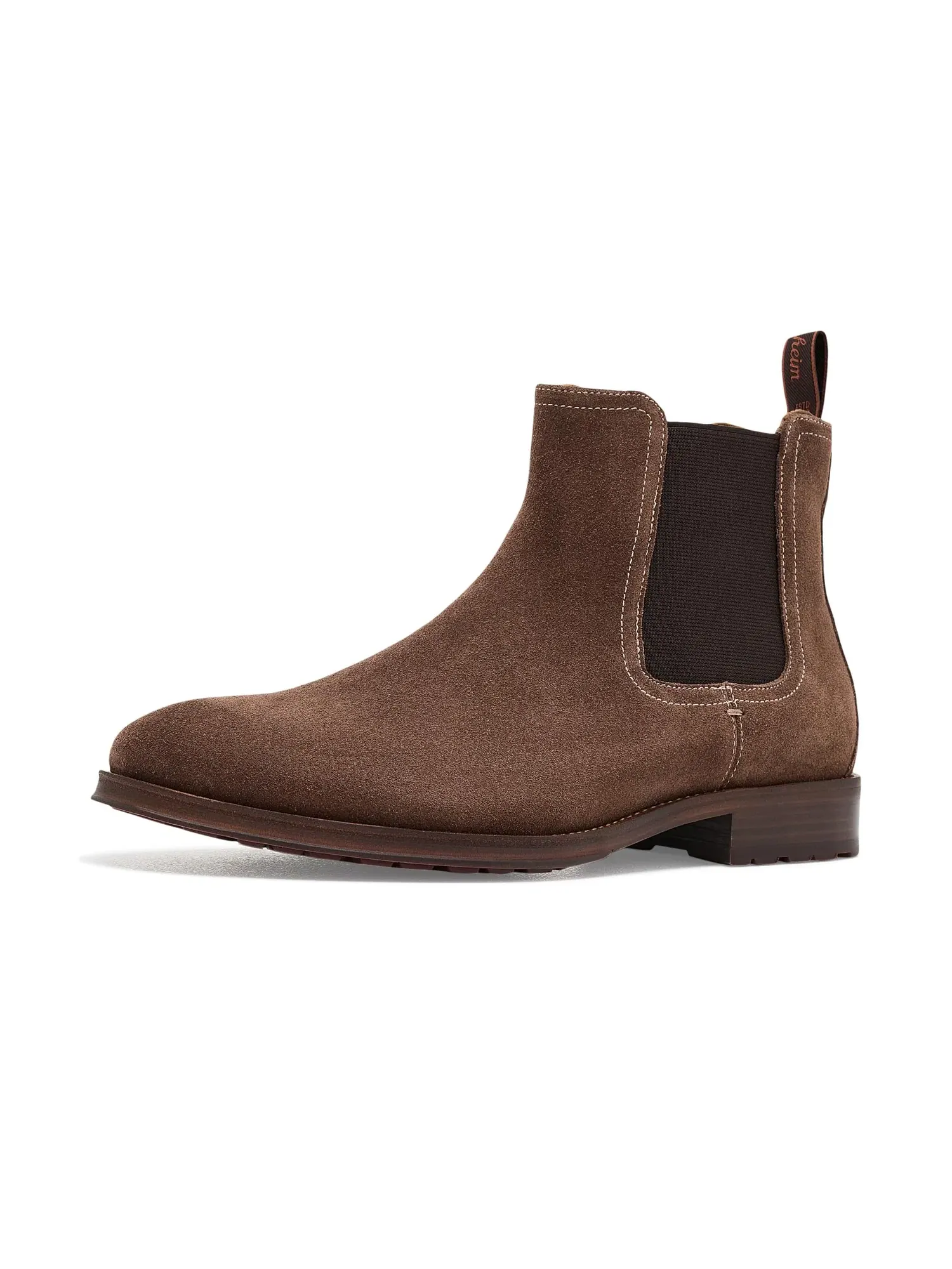 Ботинки челси Rucci с гладким носком и массивным носком Florsheim — изображение 1 из 4, коричневый