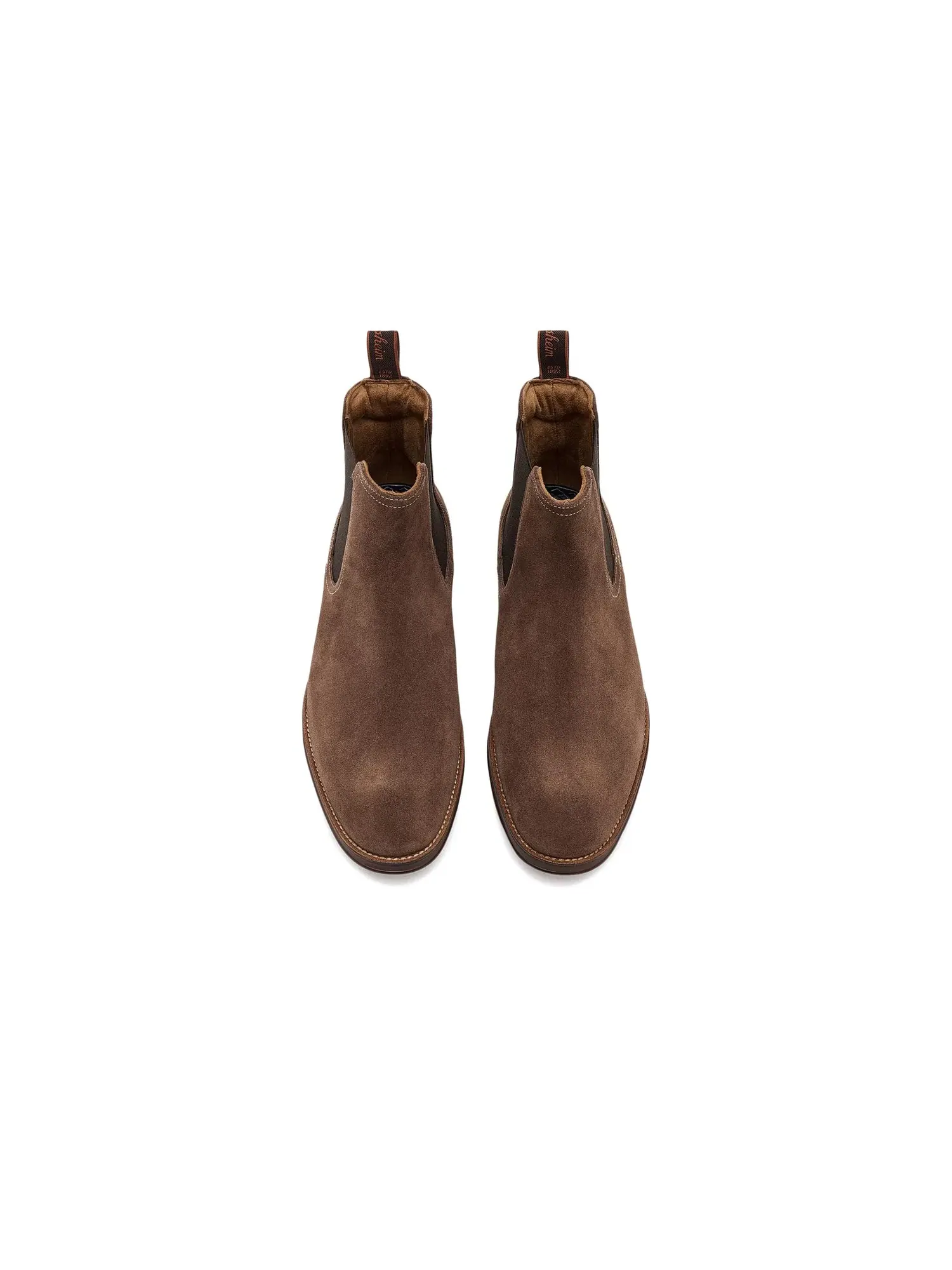 Ботинки челси Rucci с гладким носком и массивным носком Florsheim — изображение 2 из 4, коричневый