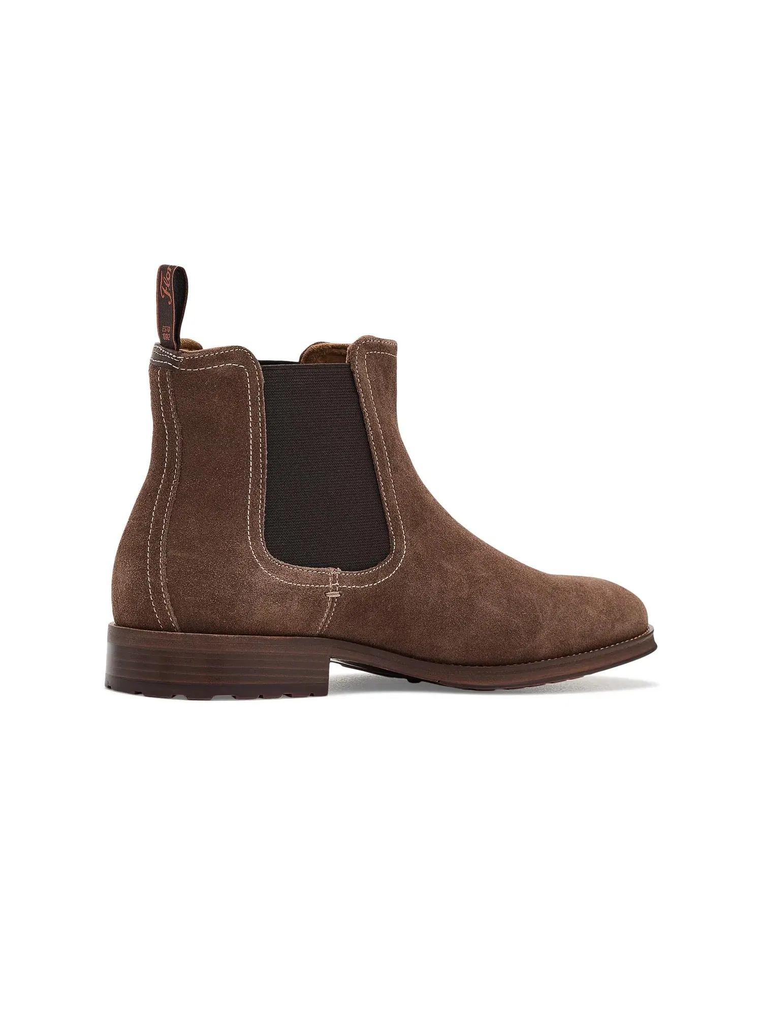 Ботинки челси Rucci с гладким носком и массивным носком Florsheim — изображение 3 из 4, коричневый