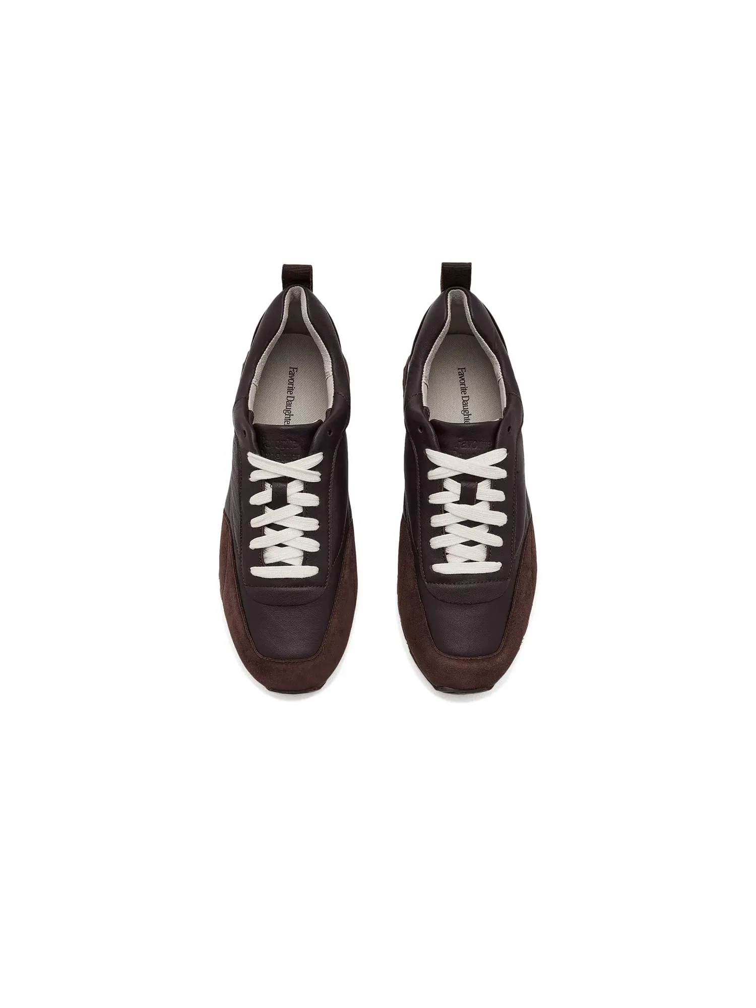 Кроссовки на шнуровке Sophia Lace-Up Favorite Daughter — изображение 2 из 4, коричневый