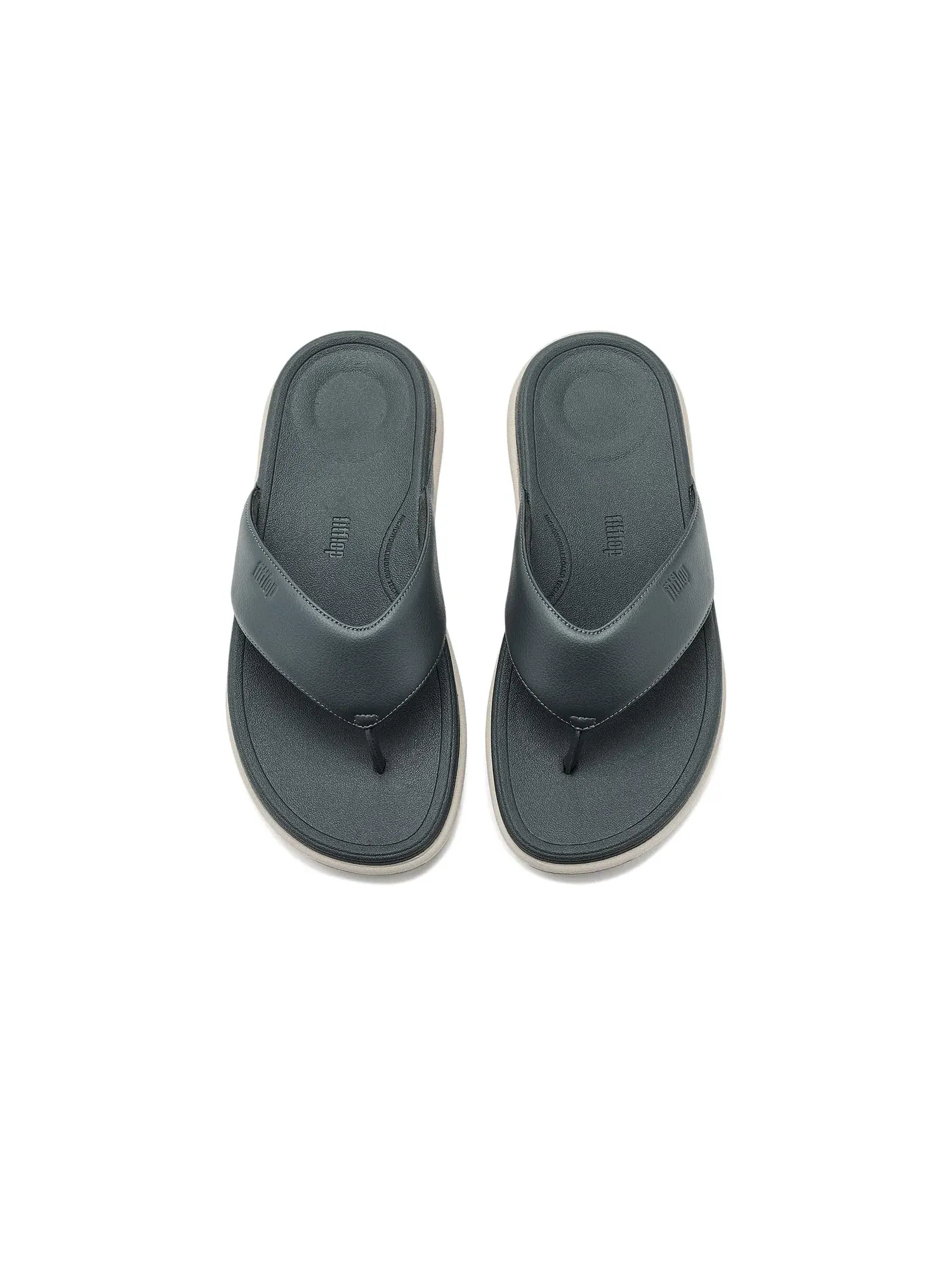 Сандалии F-Mode Go с разделителем пальцев Fitflop — изображение 2 из 4, темно-серый