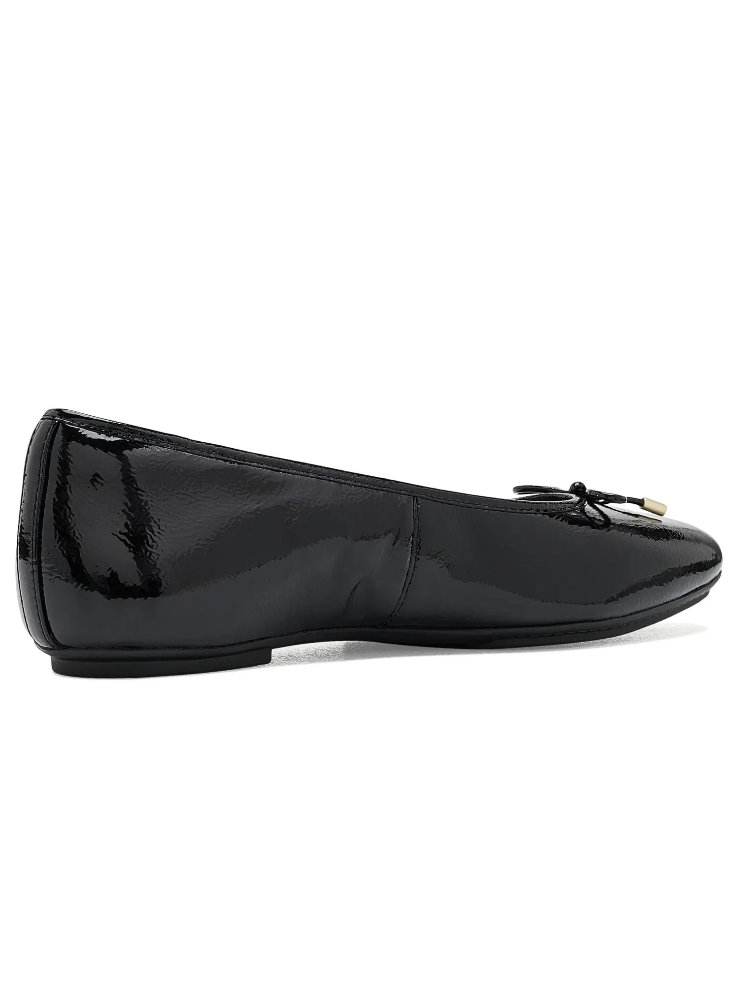 Балетки Delicato Bow из текстурированной лакированной кожи Fitflop — изображение 3 из 4, черный