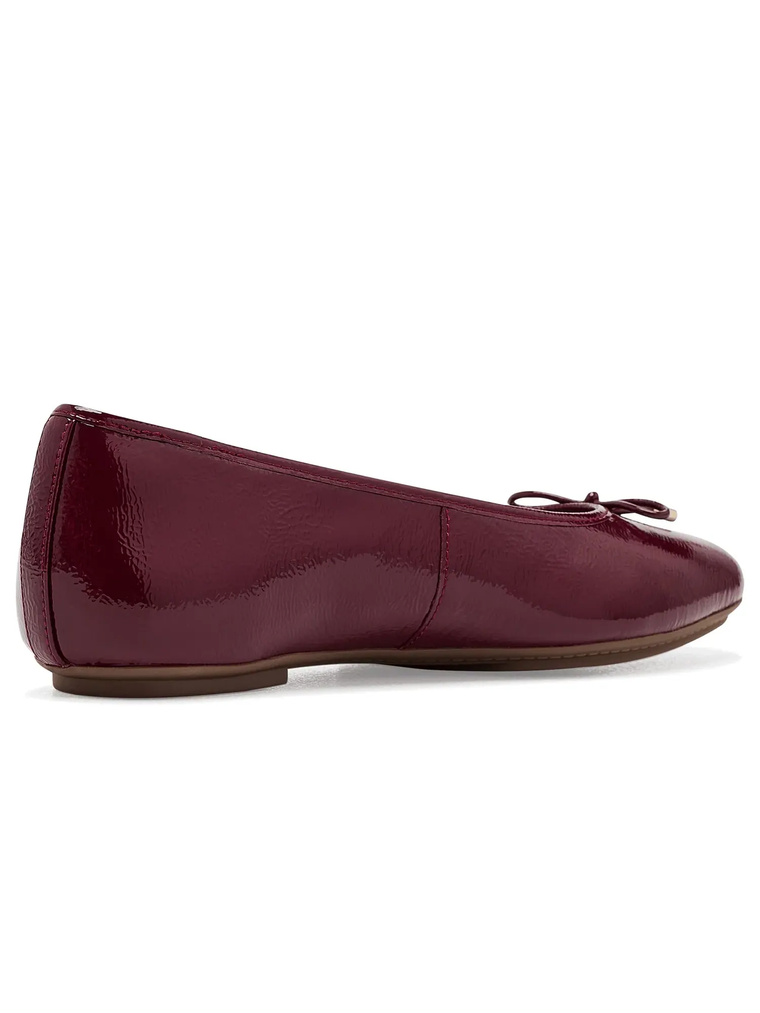 Балетки Delicato Bow из текстурированной лакированной кожи Fitflop — изображение 3 из 4, фиолетовый