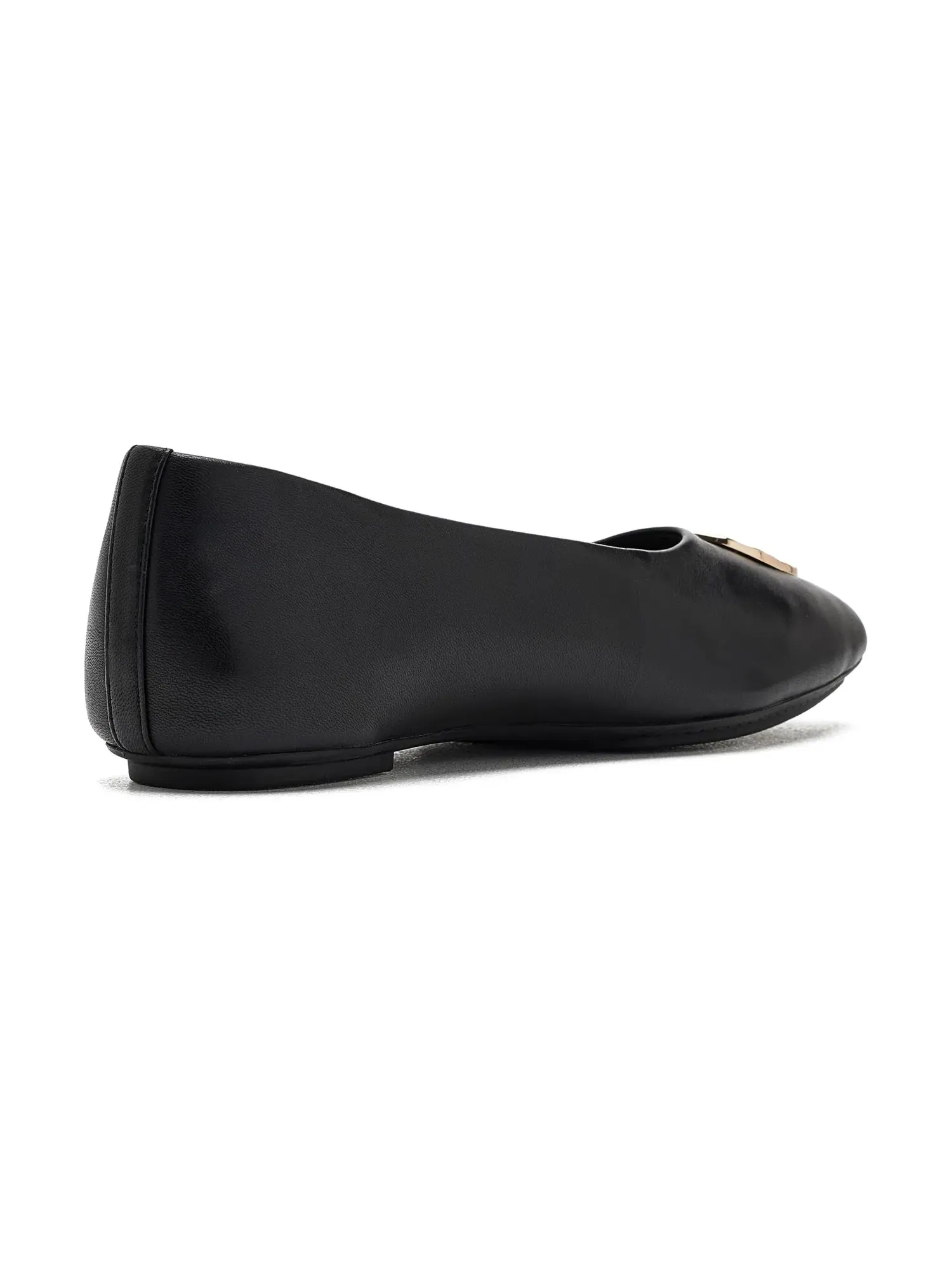 Высокие балетки из тонкой кожи с украшениями Fitflop — изображение 3 из 4, черный