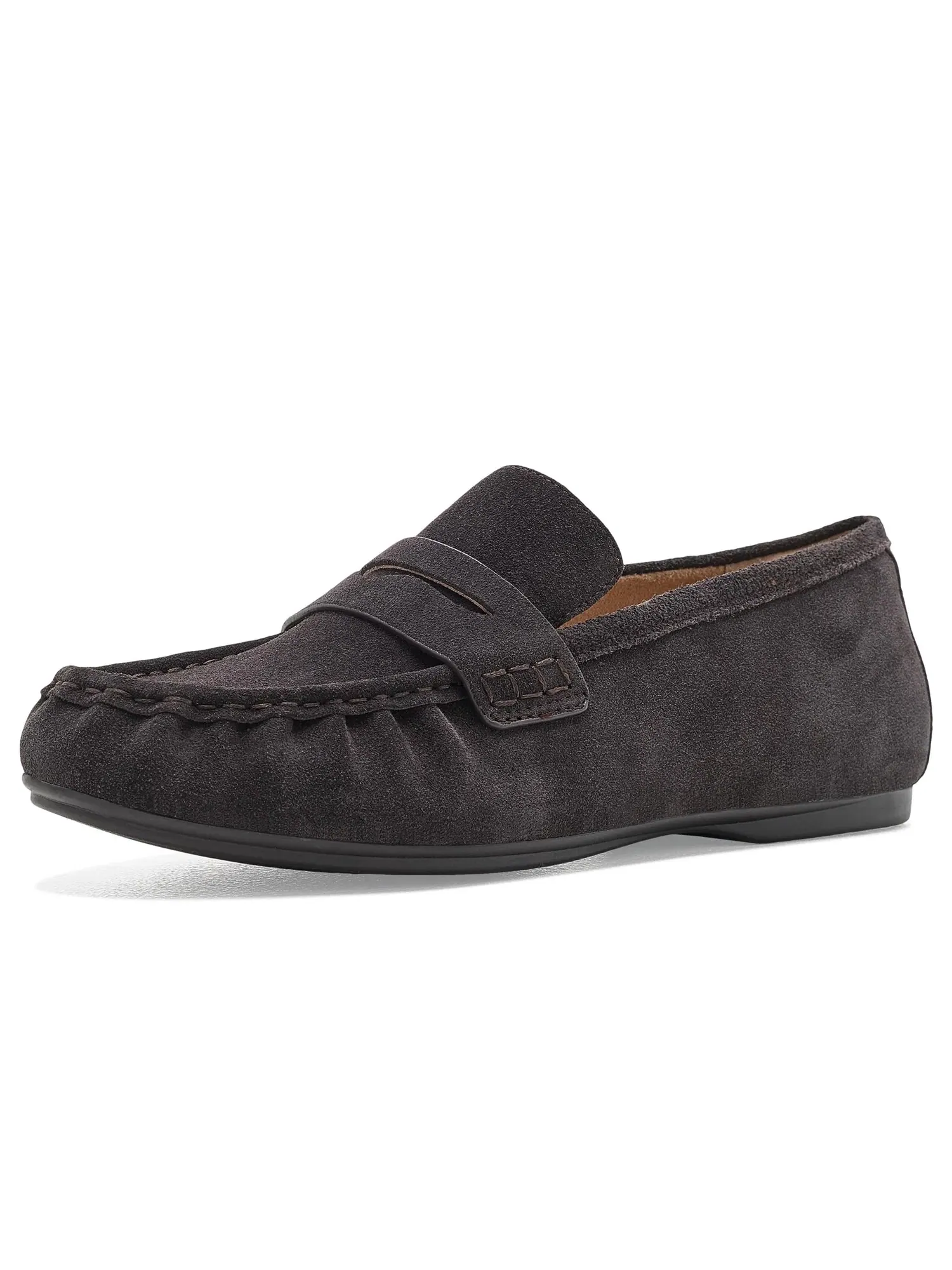Замшевые лоферы Delicato Fitflop — изображение 1 из 4, коричневый