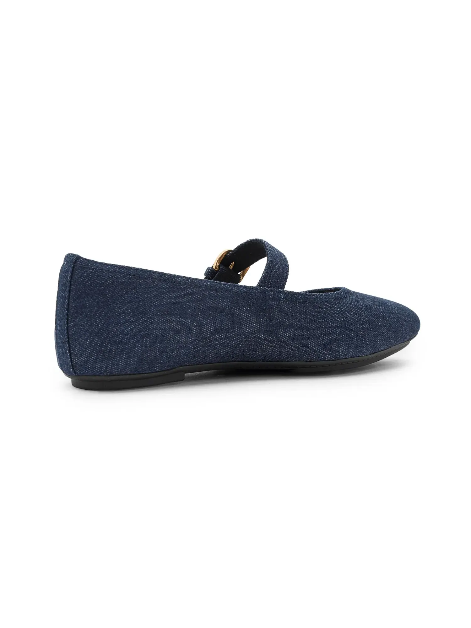 Балетки Delicato Denim Mary Janes Fitflop — изображение 3 из 4, темный джинсовый синий