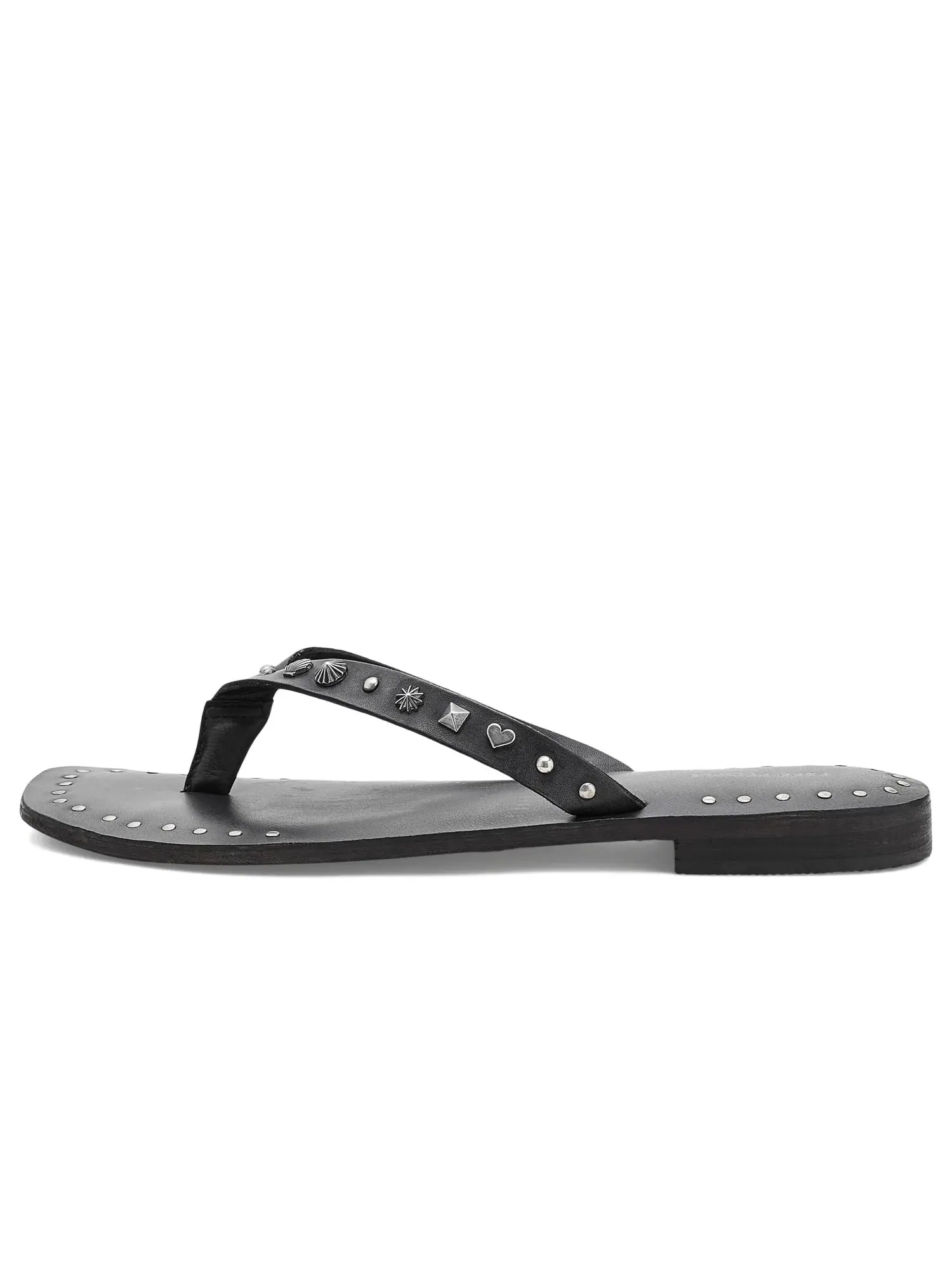 Шлепанцы Tide Flip-Flops Free People — изображение 4 из 4, черный