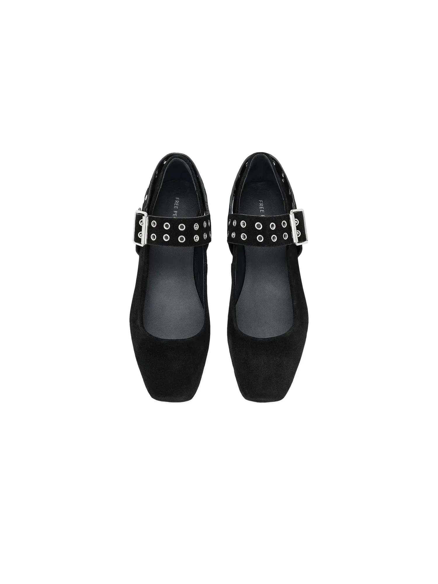 Балетки Maggie Mary Jane Flats Free People — изображение 2 из 4, черный