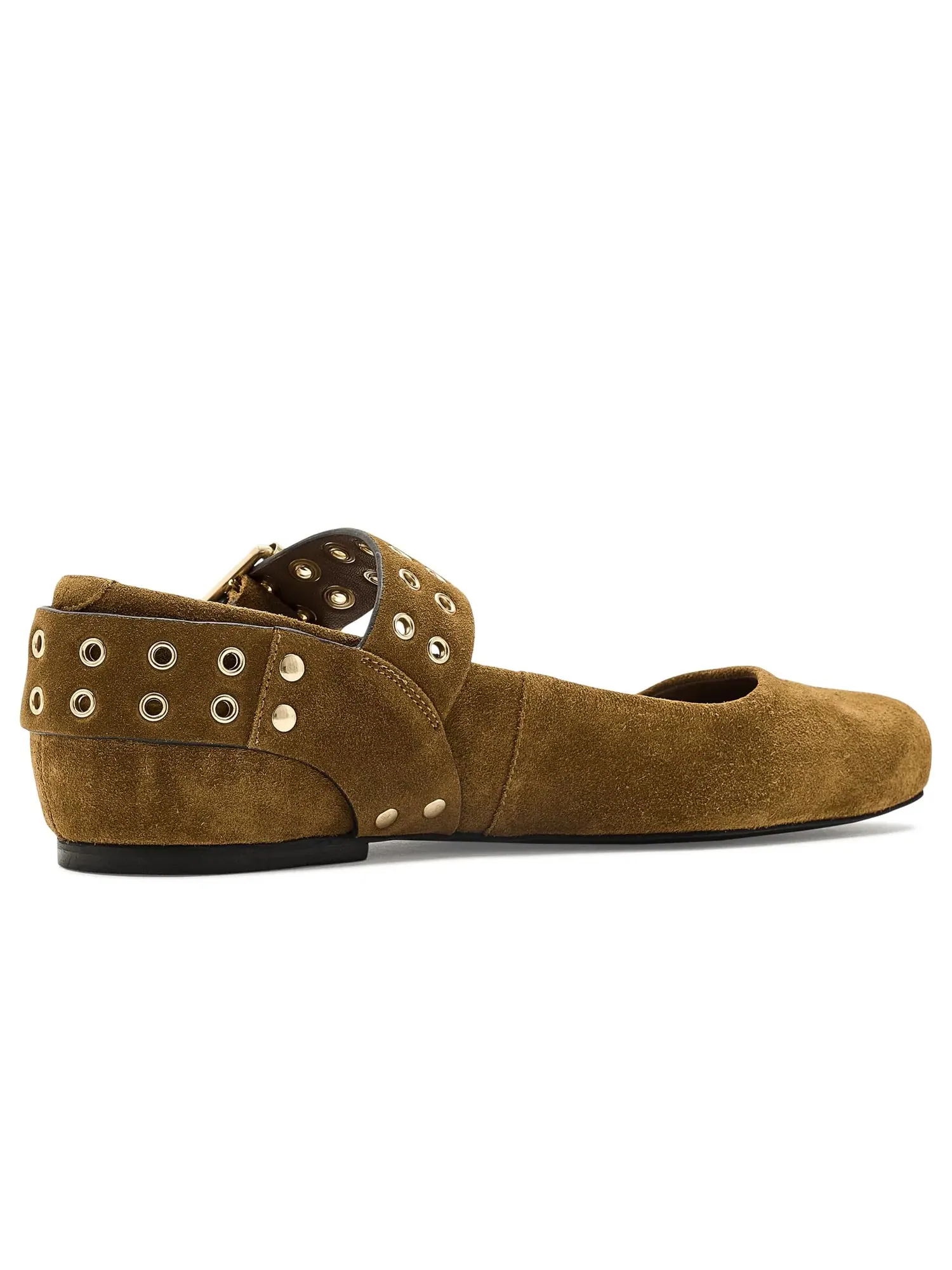 Балетки Maggie Mary Jane Flats Free People — изображение 3 из 4, коричневый