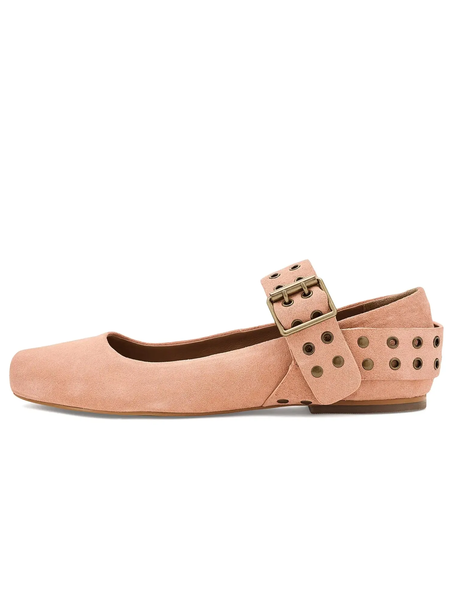 Балетки Maggie Mary Jane Flats Free People — изображение 4 из 4, розовый
