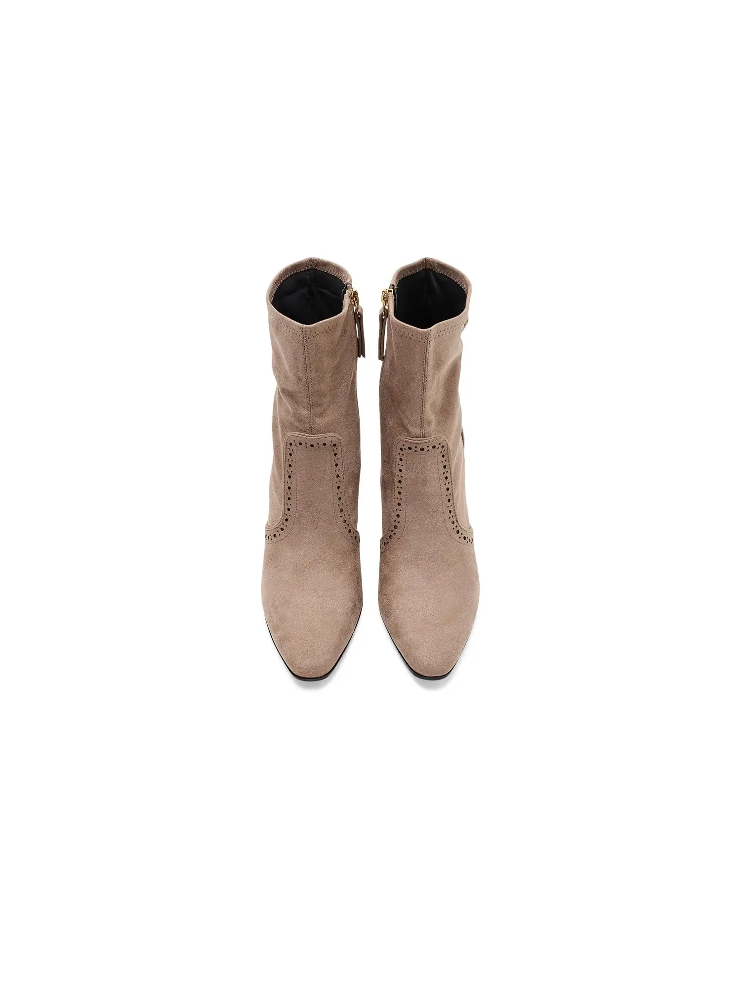 Короткие ботинки Delani Zip Franco Sarto — изображение 2 из 4, бежевый