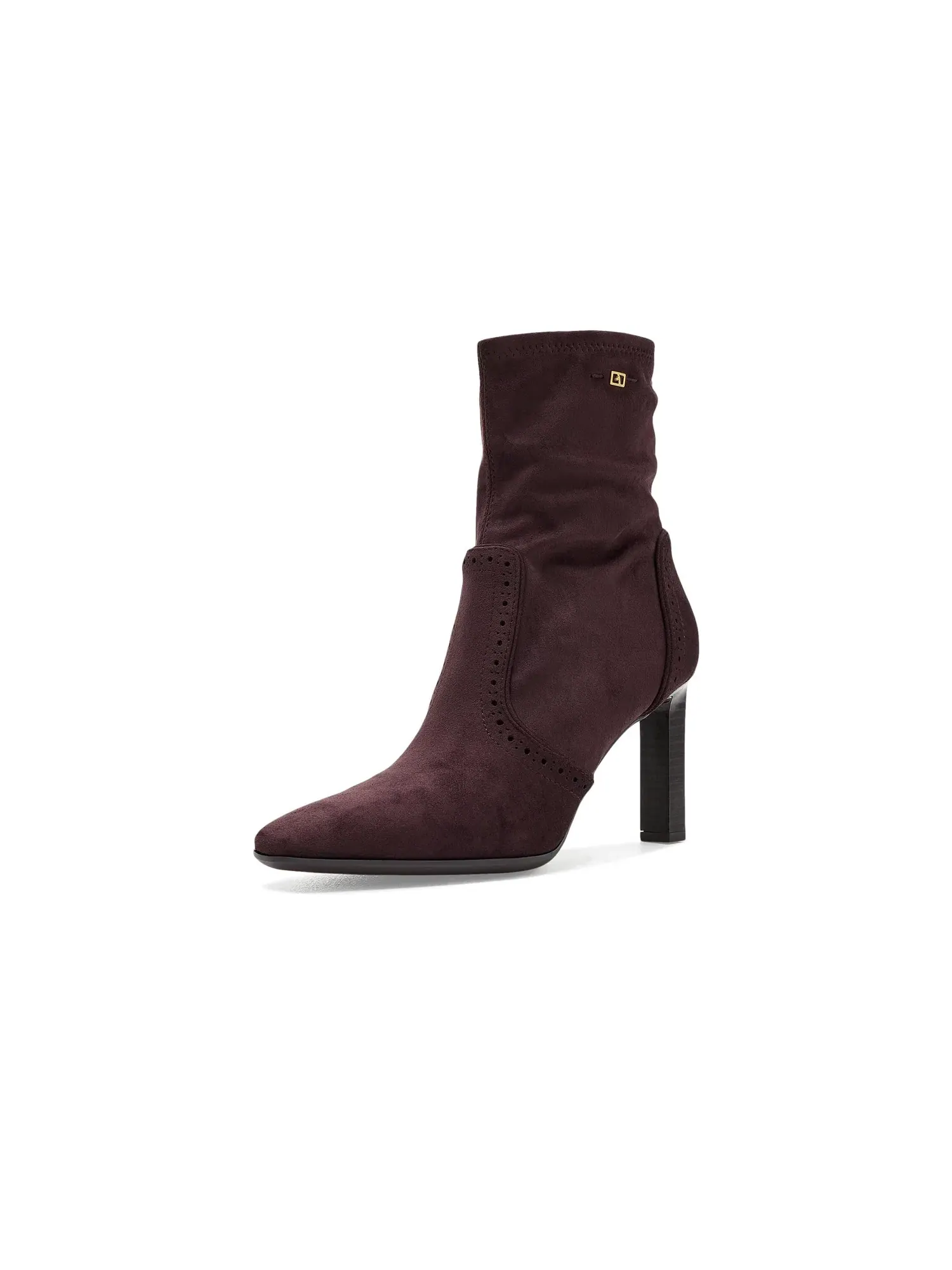 Короткие ботинки Delani Zip Franco Sarto — изображение 1 из 4, темно-коричневый