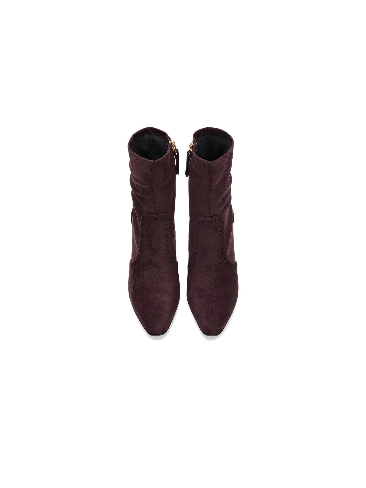 Короткие ботинки Delani Zip Franco Sarto — изображение 2 из 4, темно-коричневый