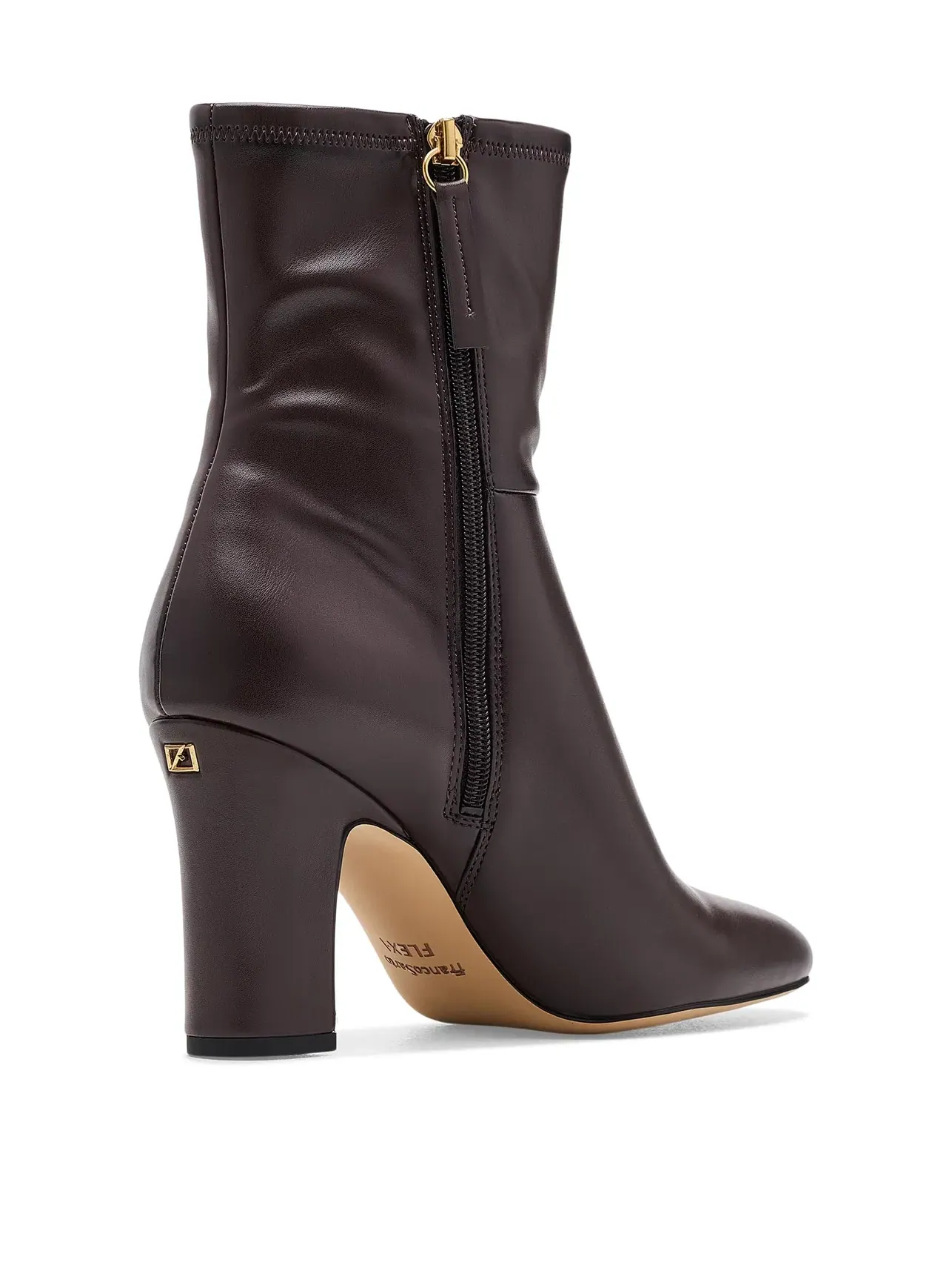 Короткие ботинки Flexa Jael на молнии Franco Sarto — изображение 3 из 4, коричневый