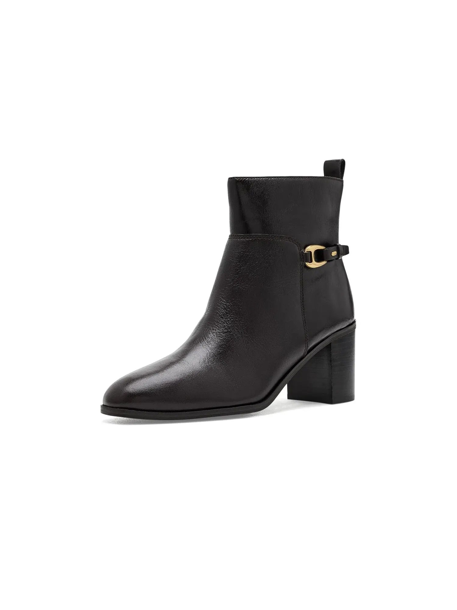 Короткие ботинки Valya Zip Franco Sarto — изображение 1 из 4, коричневый