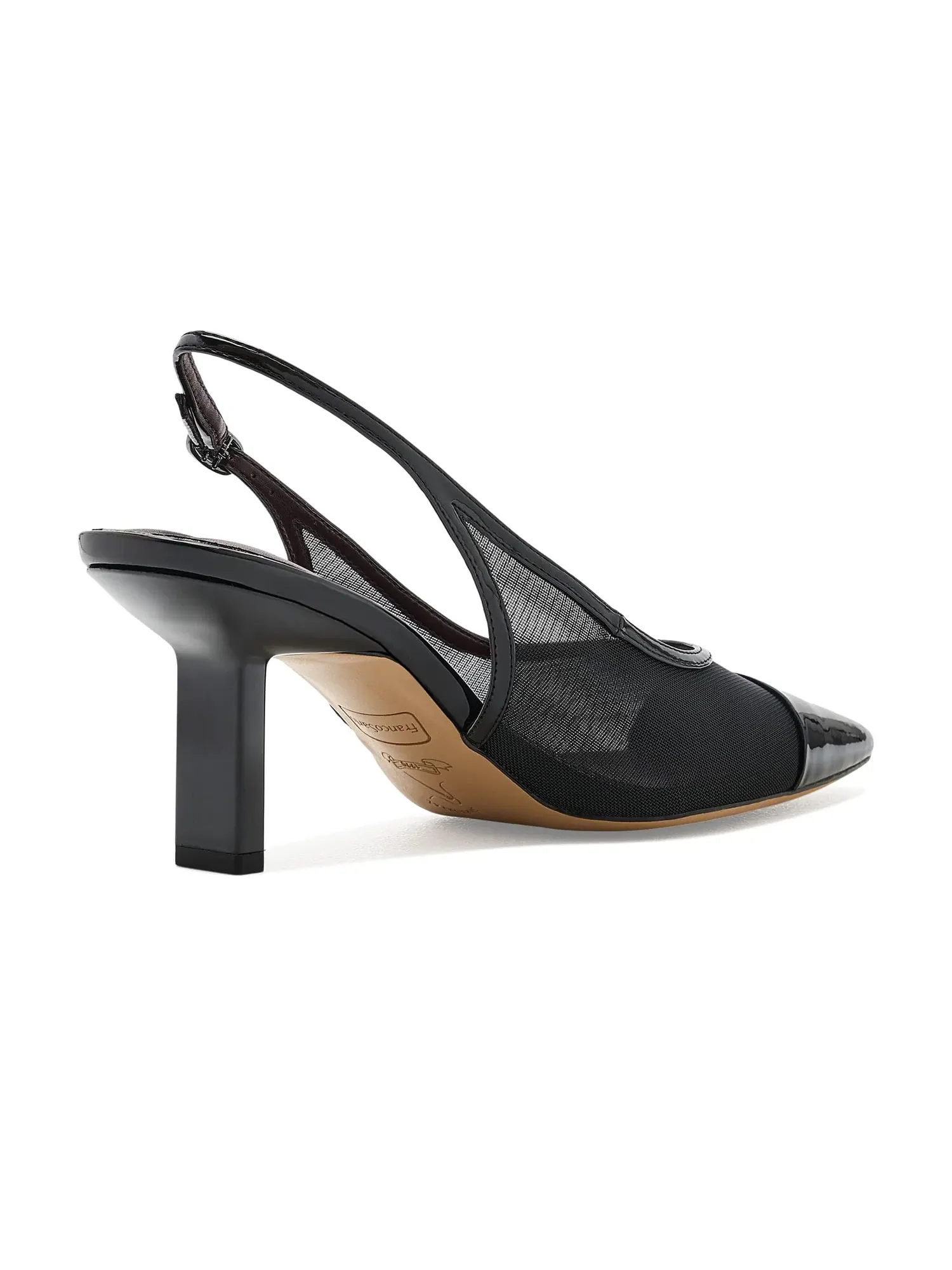 Туфли-слингбэки Jurina Slingback Shoes Franco Sarto — изображение 3 из 4, черный