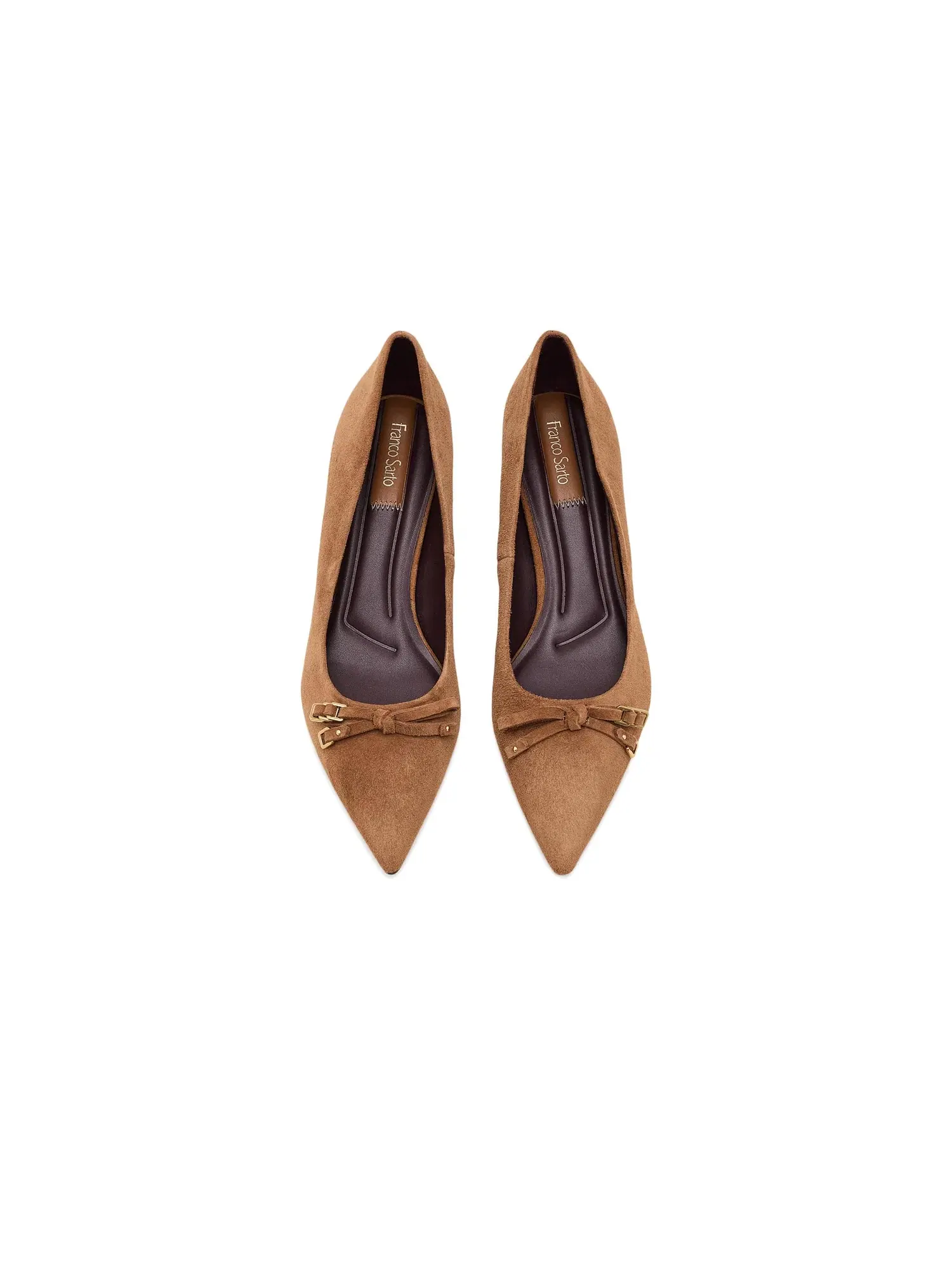 Туфли L-Racer Pump Bow Pump Shoes Franco Sarto — изображение 2 из 4, коричневый