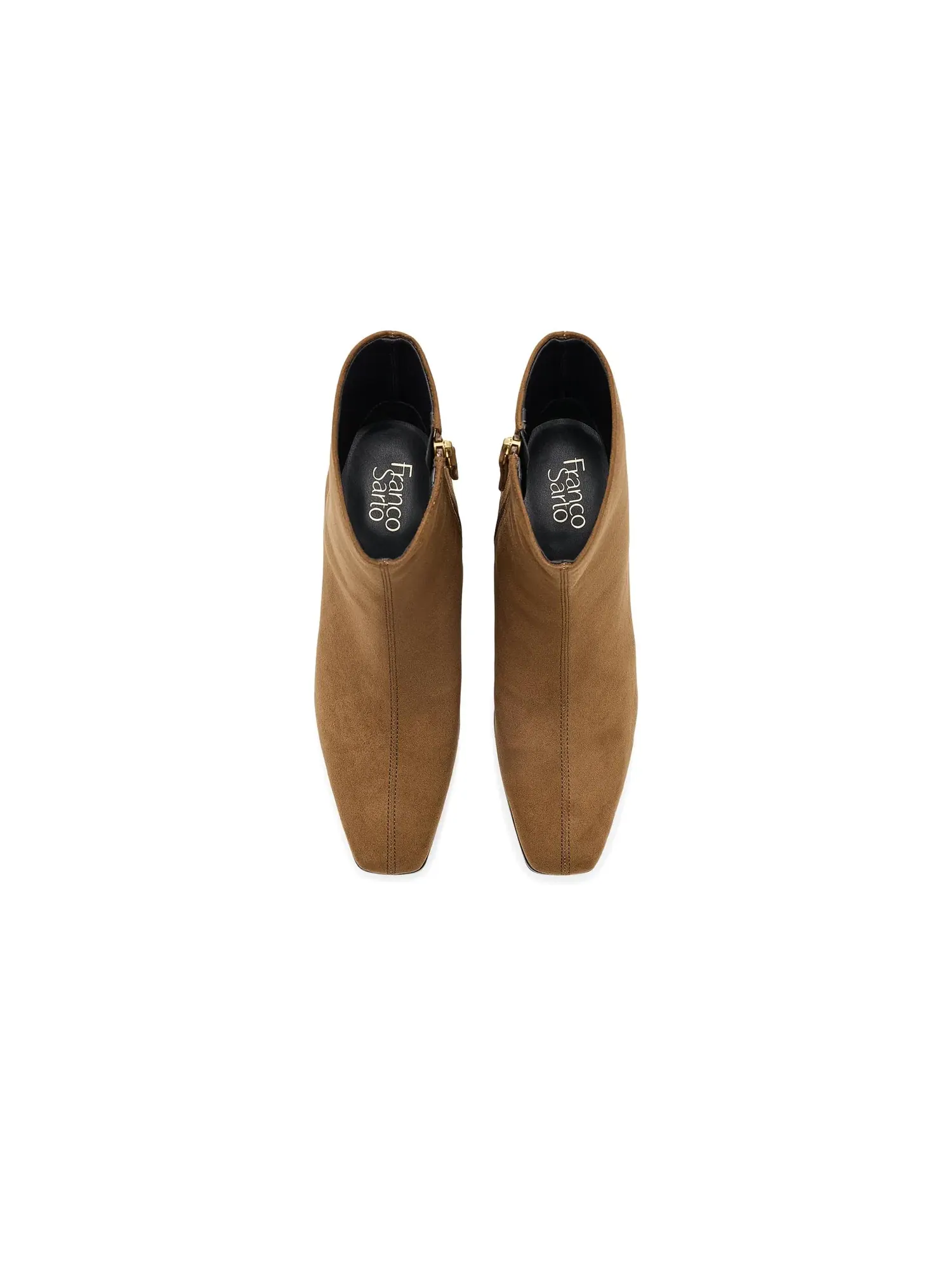 Короткие сапоги Finella Zip Franco Sarto — изображение 2 из 4, коричневый