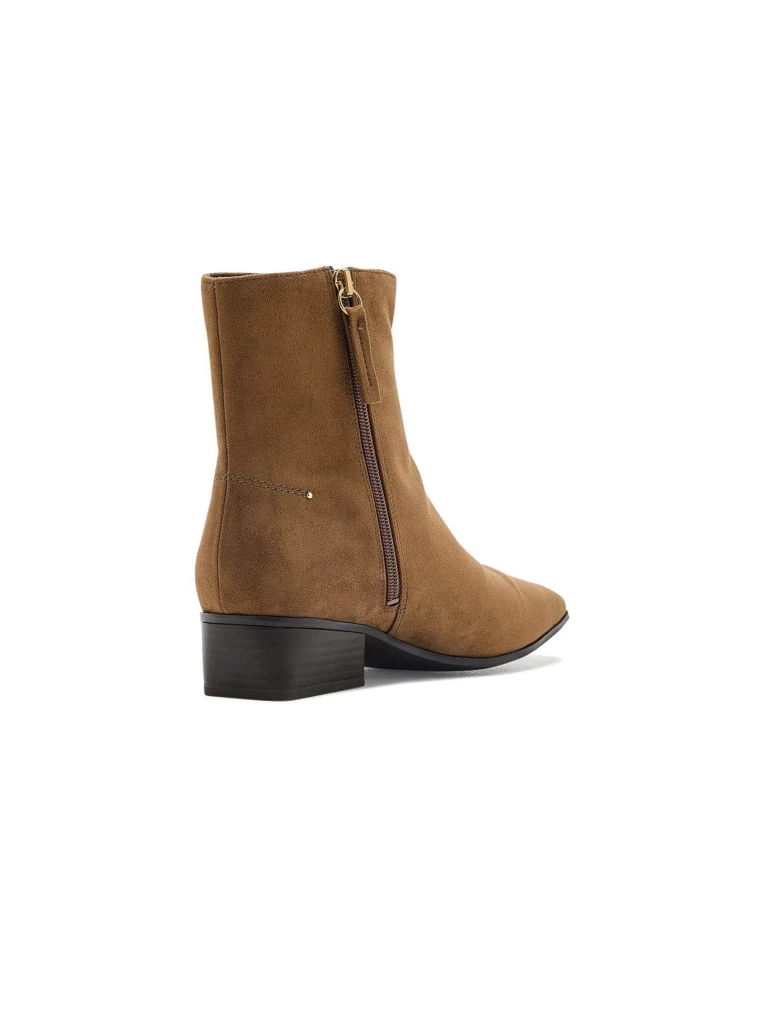 Короткие сапоги Finella Zip Franco Sarto — изображение 3 из 4, коричневый