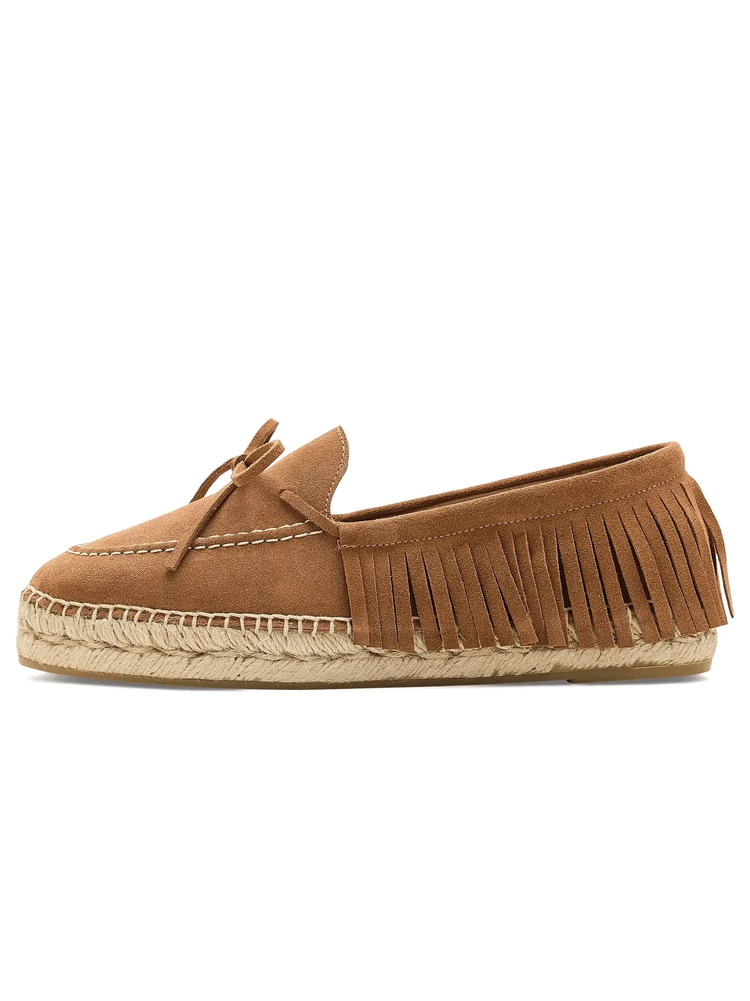 Лоферы Faraway Fringe Espadrille Free People — изображение 4 из 4, бежевый
