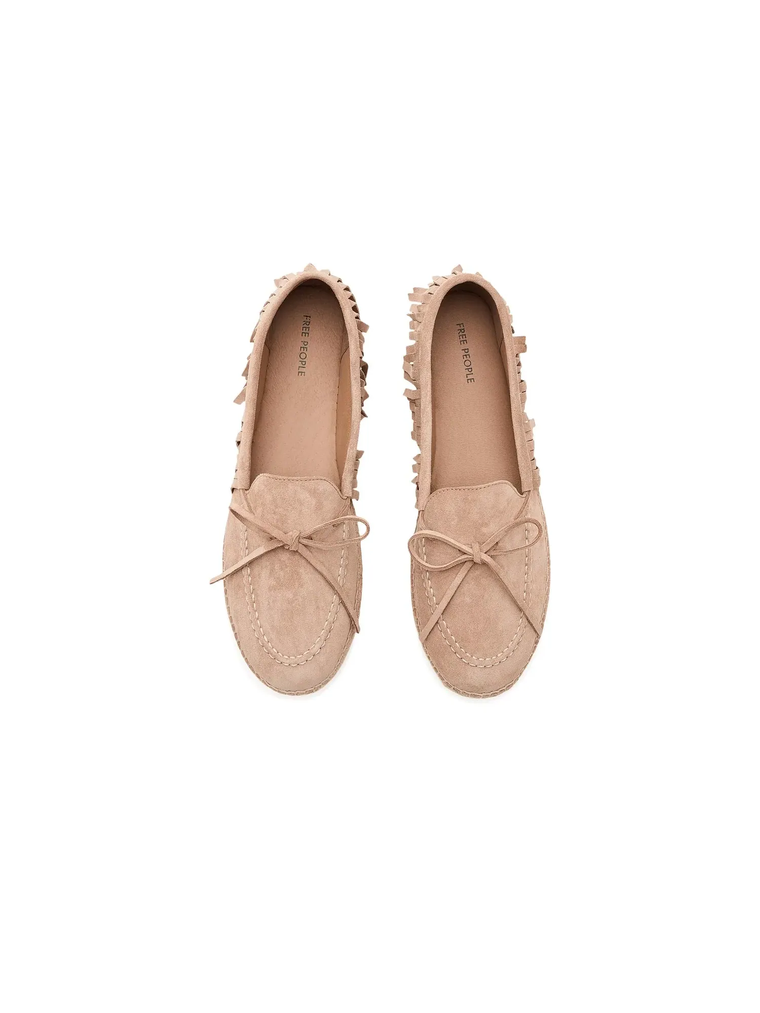 Лоферы Faraway Fringe Espadrille Free People — изображение 2 из 4, розовый