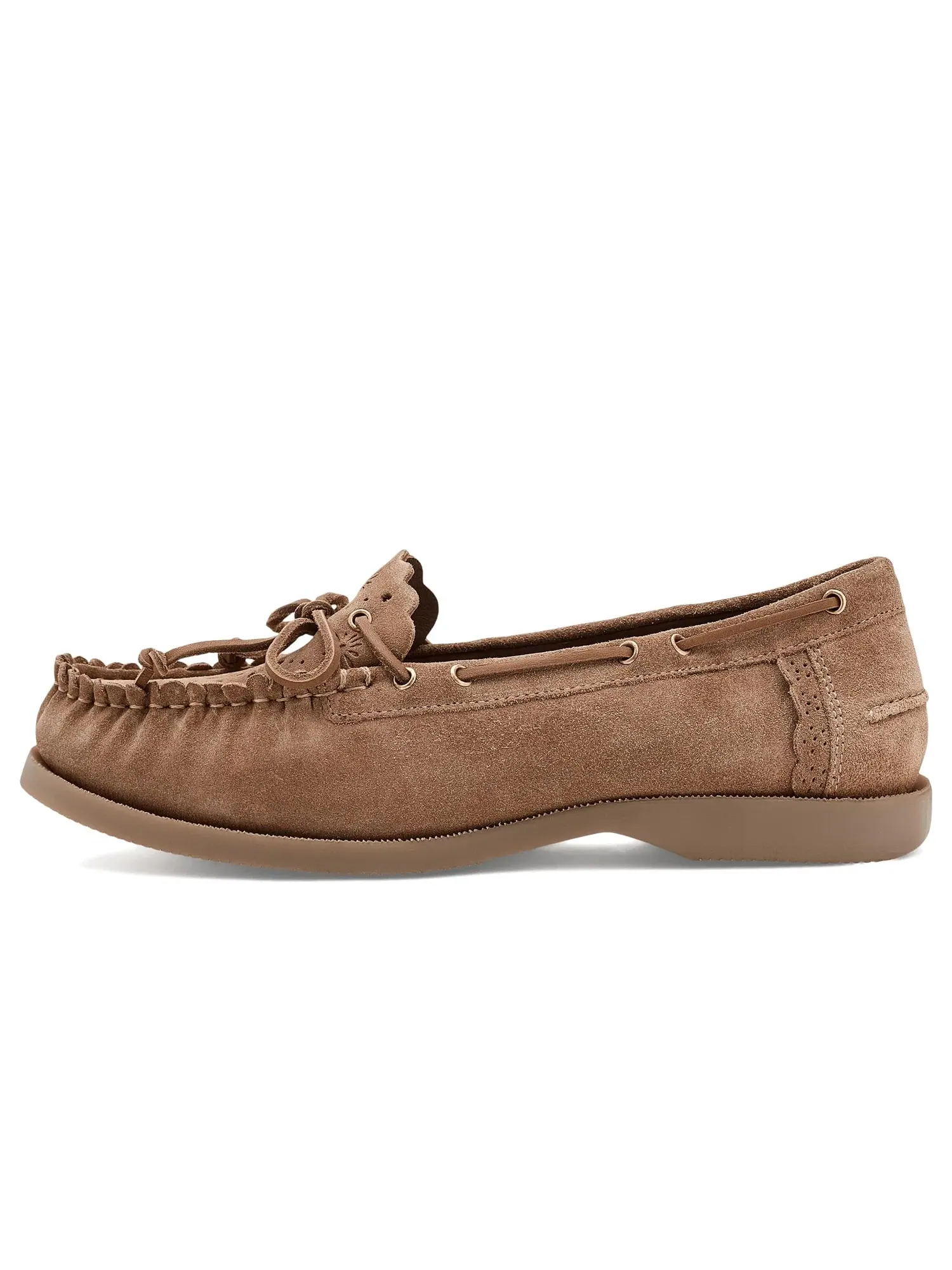 Лодочные туфли с вырезами Lagoon Cutout Boat Shoes Free People — изображение 4 из 4, бежевый