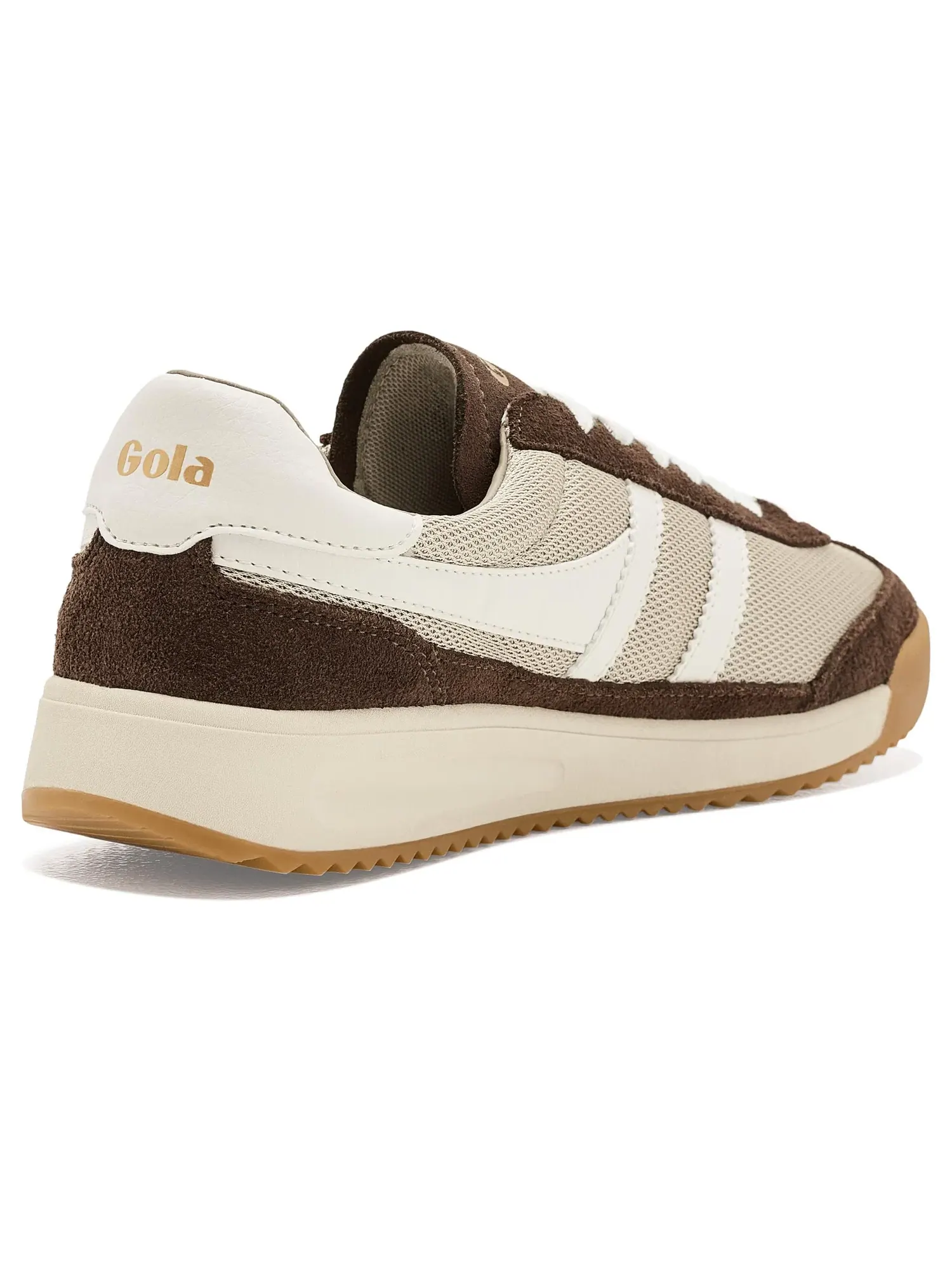 Кроссовки Tornado '88 Mesh Gola — изображение 3 из 4, темный коричневый/белый