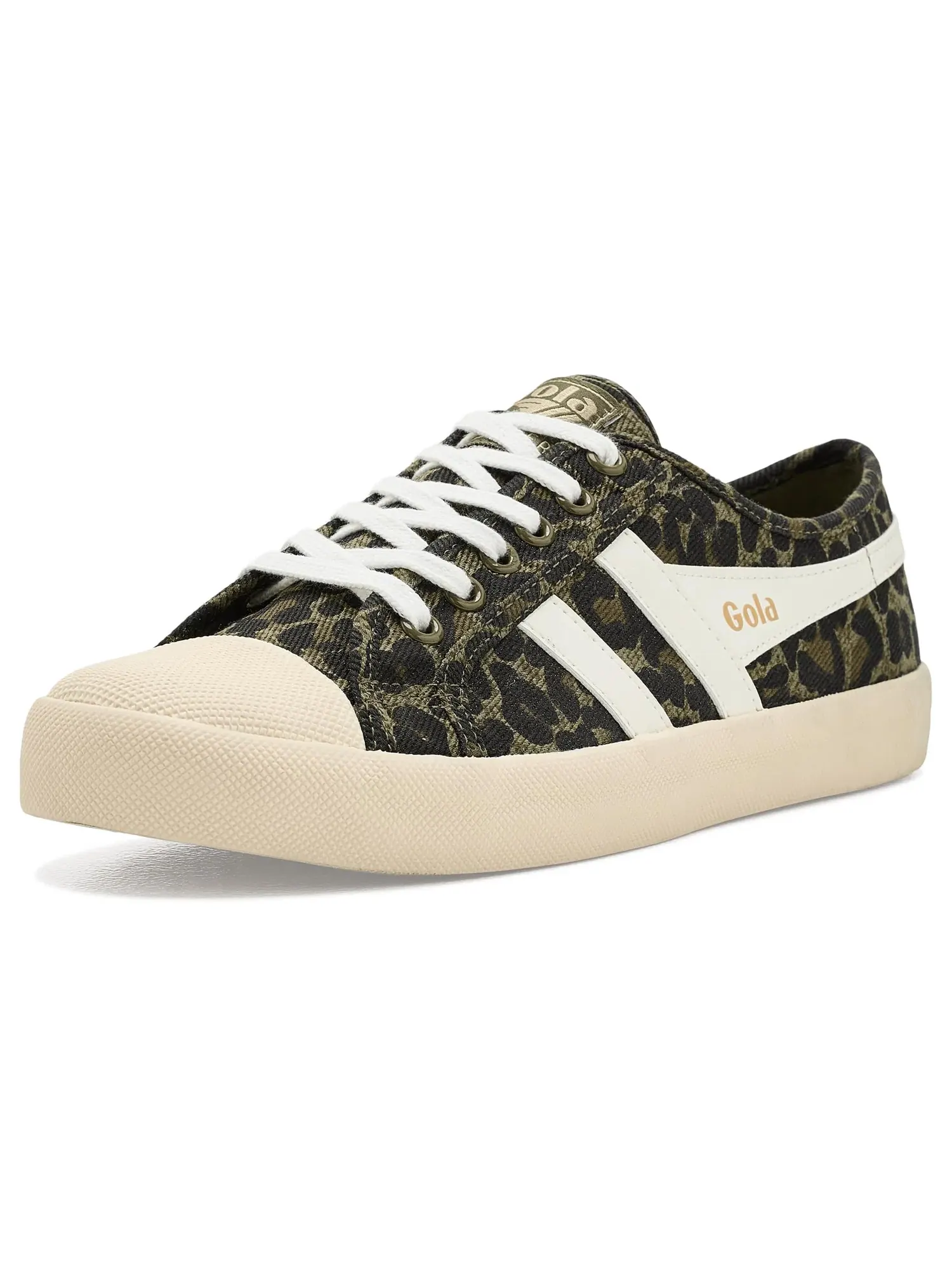 Кроссовки Coaster Leopard Gola — изображение 1 из 4, хаки/белый