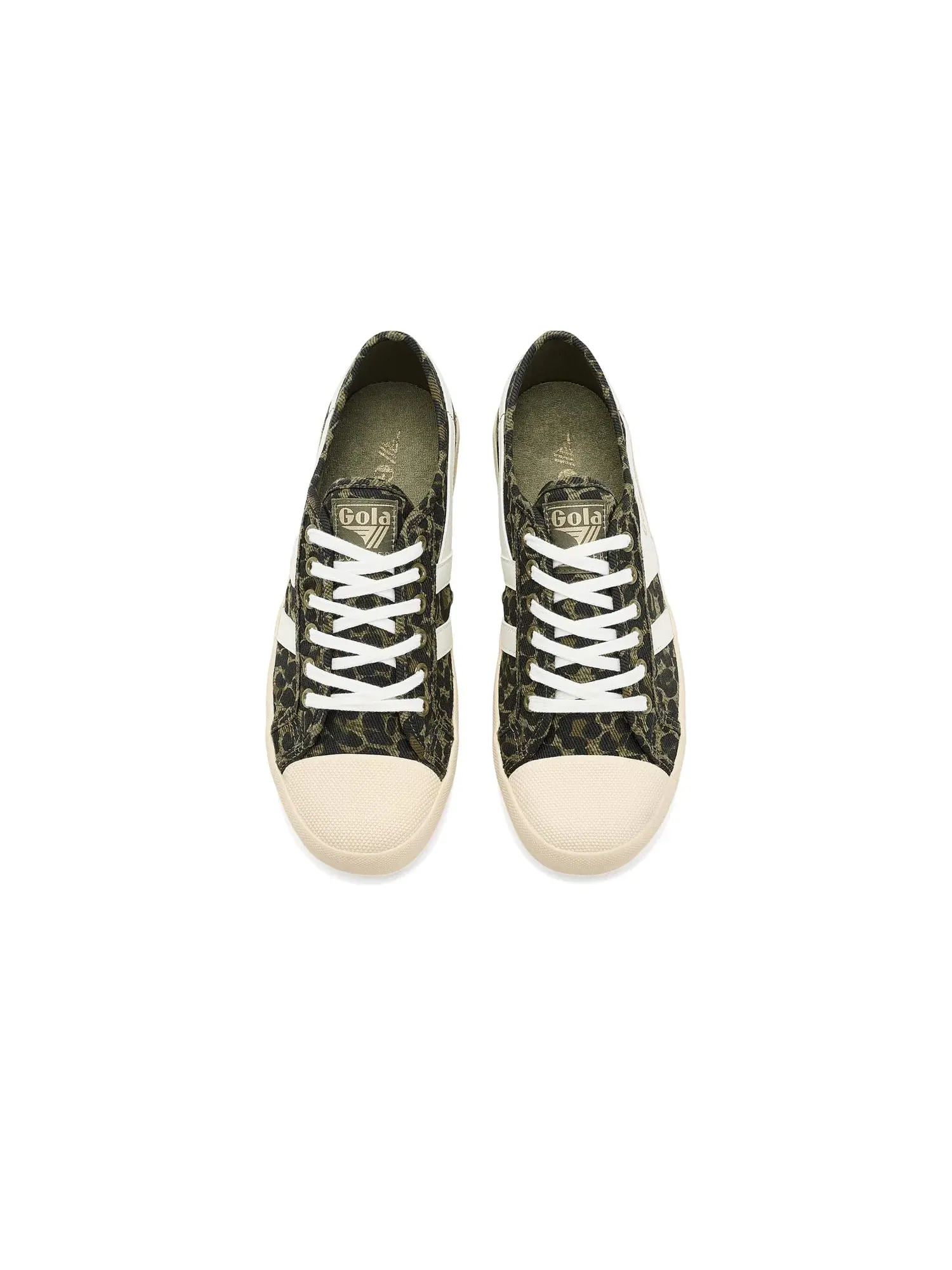 Кроссовки Coaster Leopard Gola — изображение 2 из 4, хаки/белый