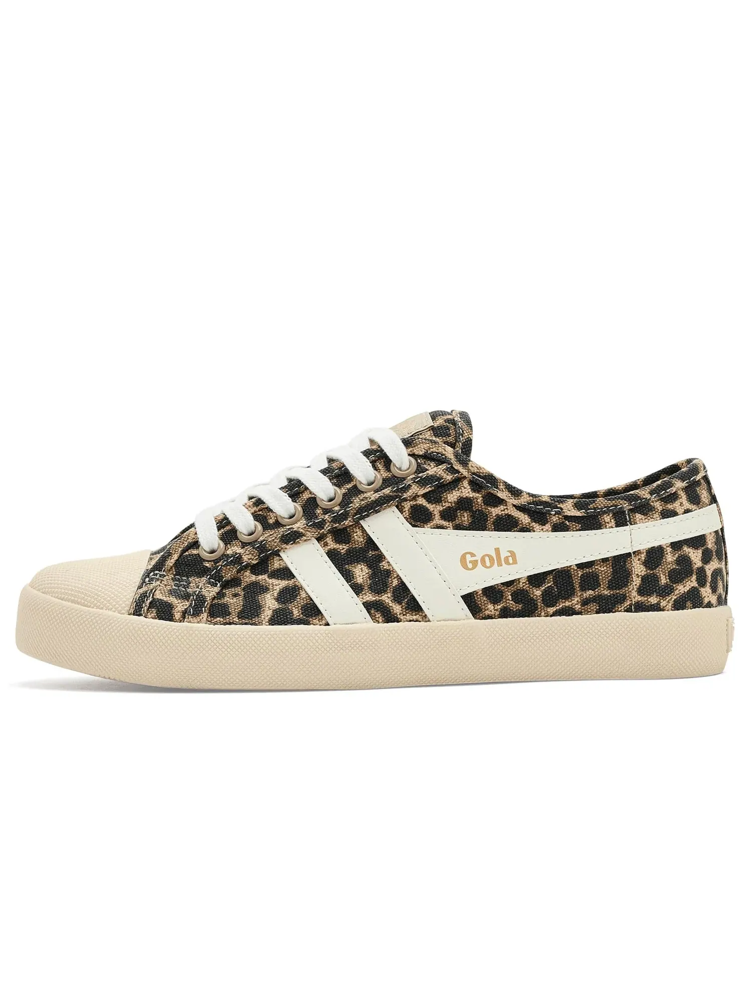 Кроссовки Coaster Leopard Gola — изображение 4 из 4, бежевый/белый
