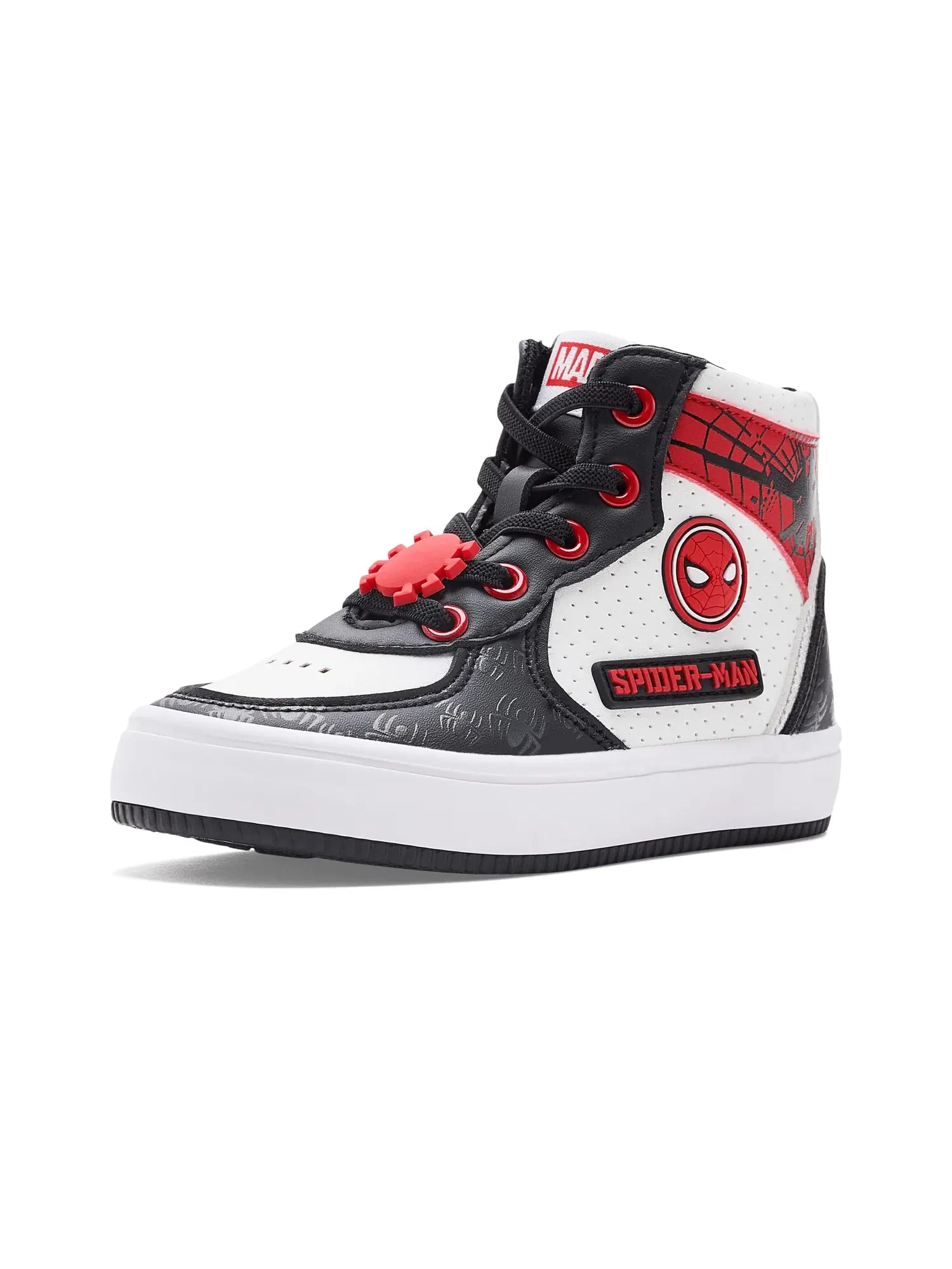 Кроссовки Spiderman High-Top (для маленьких детей) Ground Up — изображение 1 из 4, белый