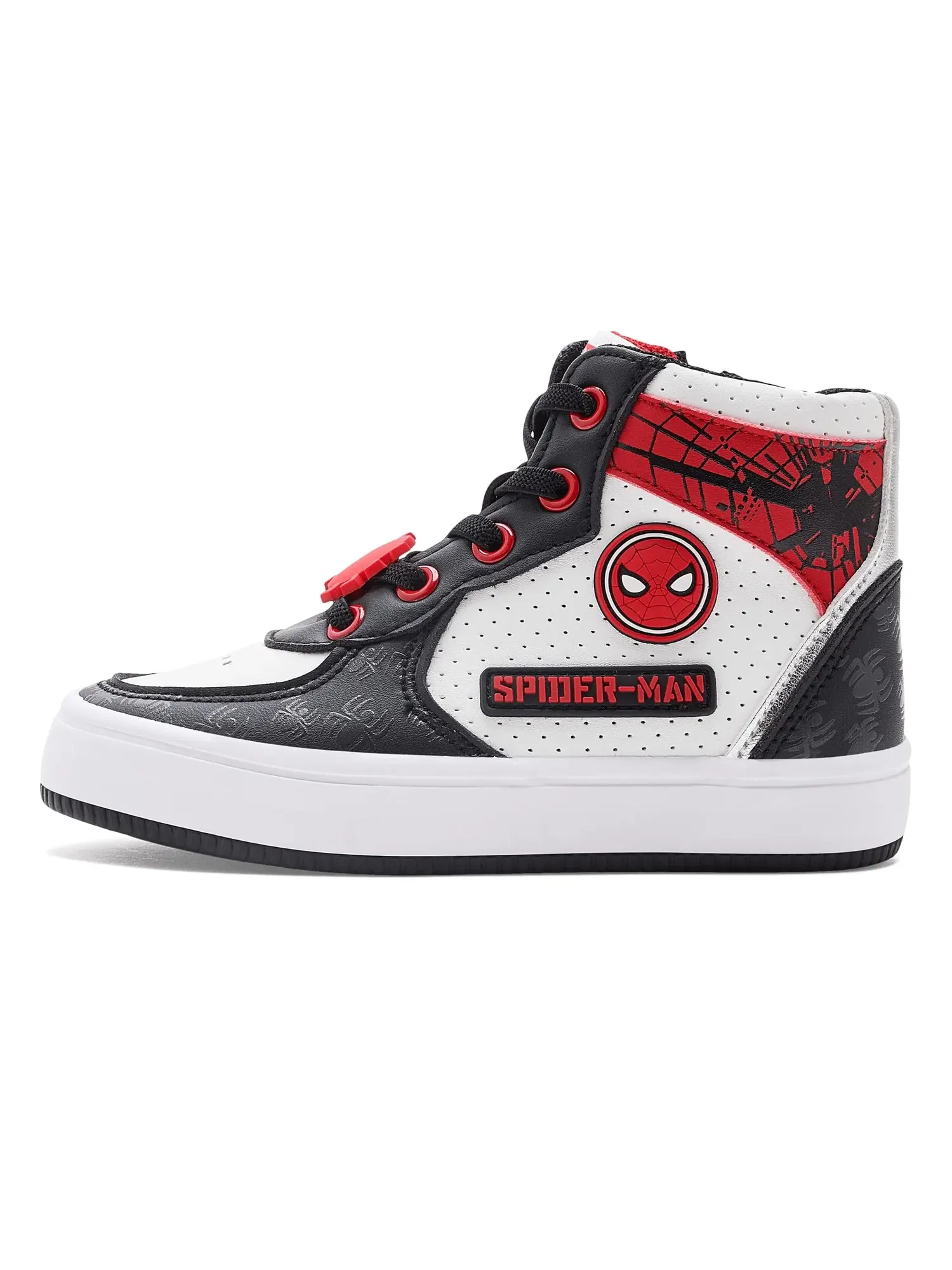 Кроссовки Spiderman High-Top (для маленьких детей) Ground Up — изображение 4 из 4, белый
