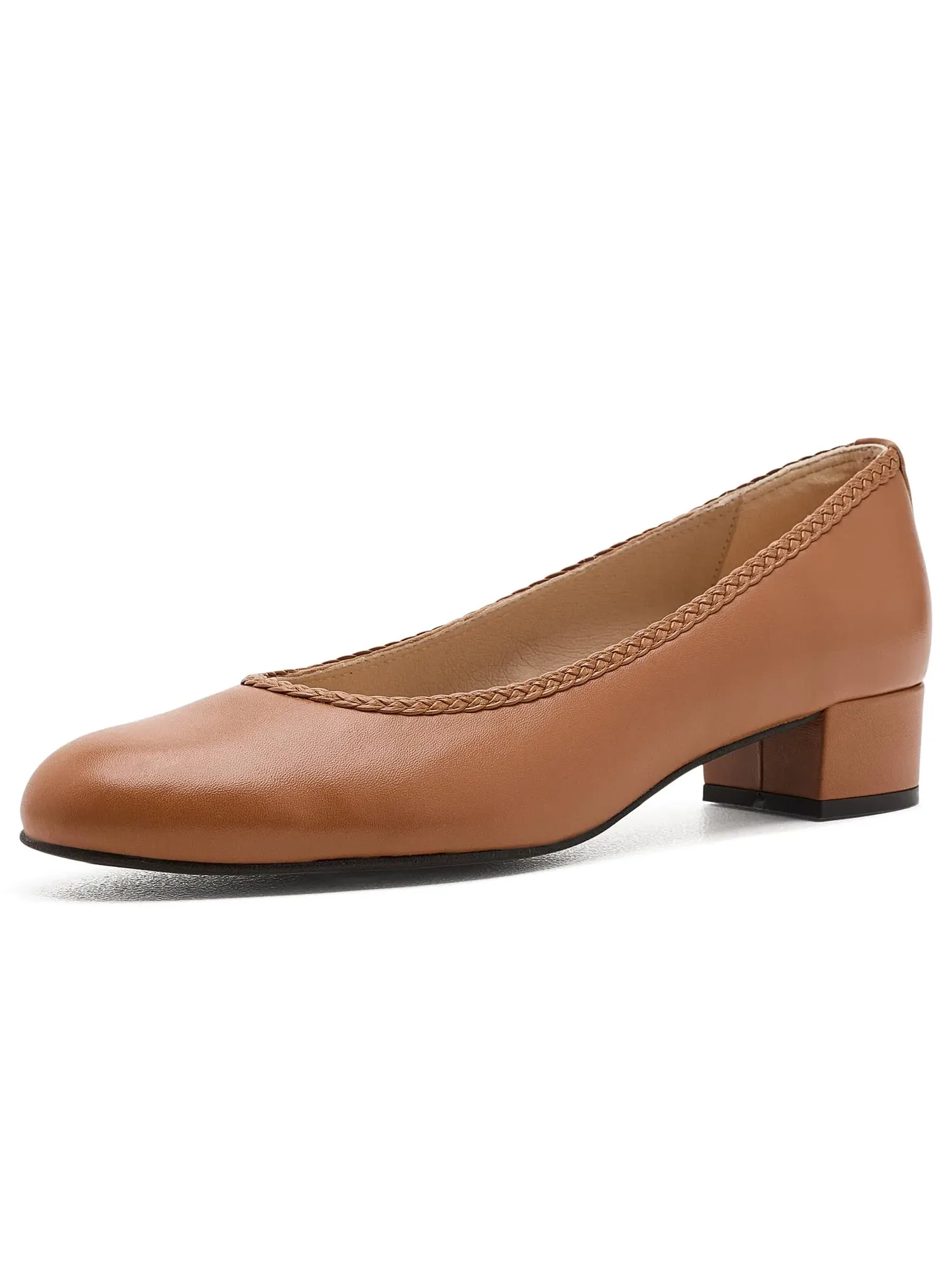 Туфли Kiara French Sole — изображение 1 из 4, коньячный