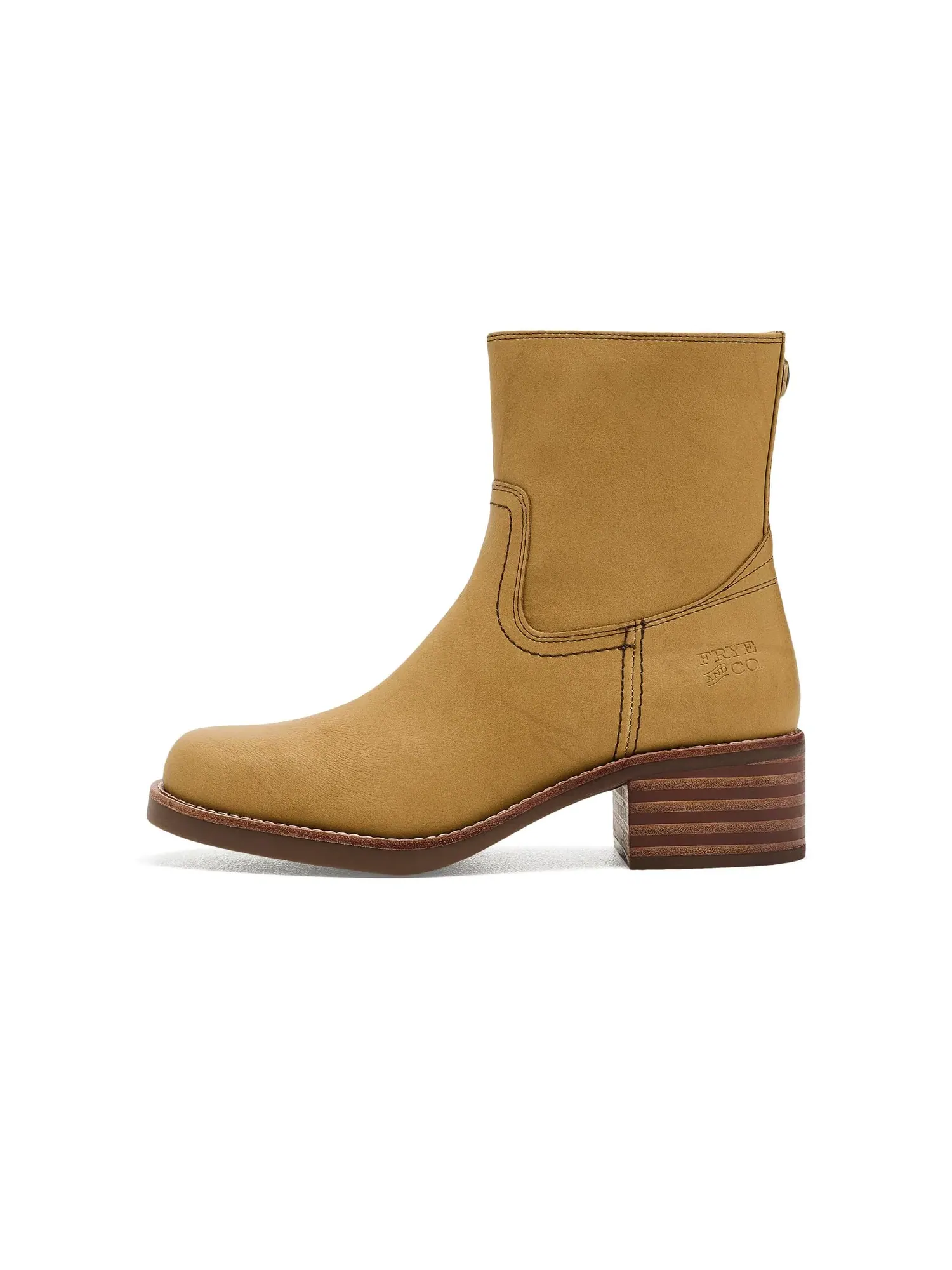 Ботинки Miranda Low Zip Frye And Co. — изображение 4 из 4, желтый