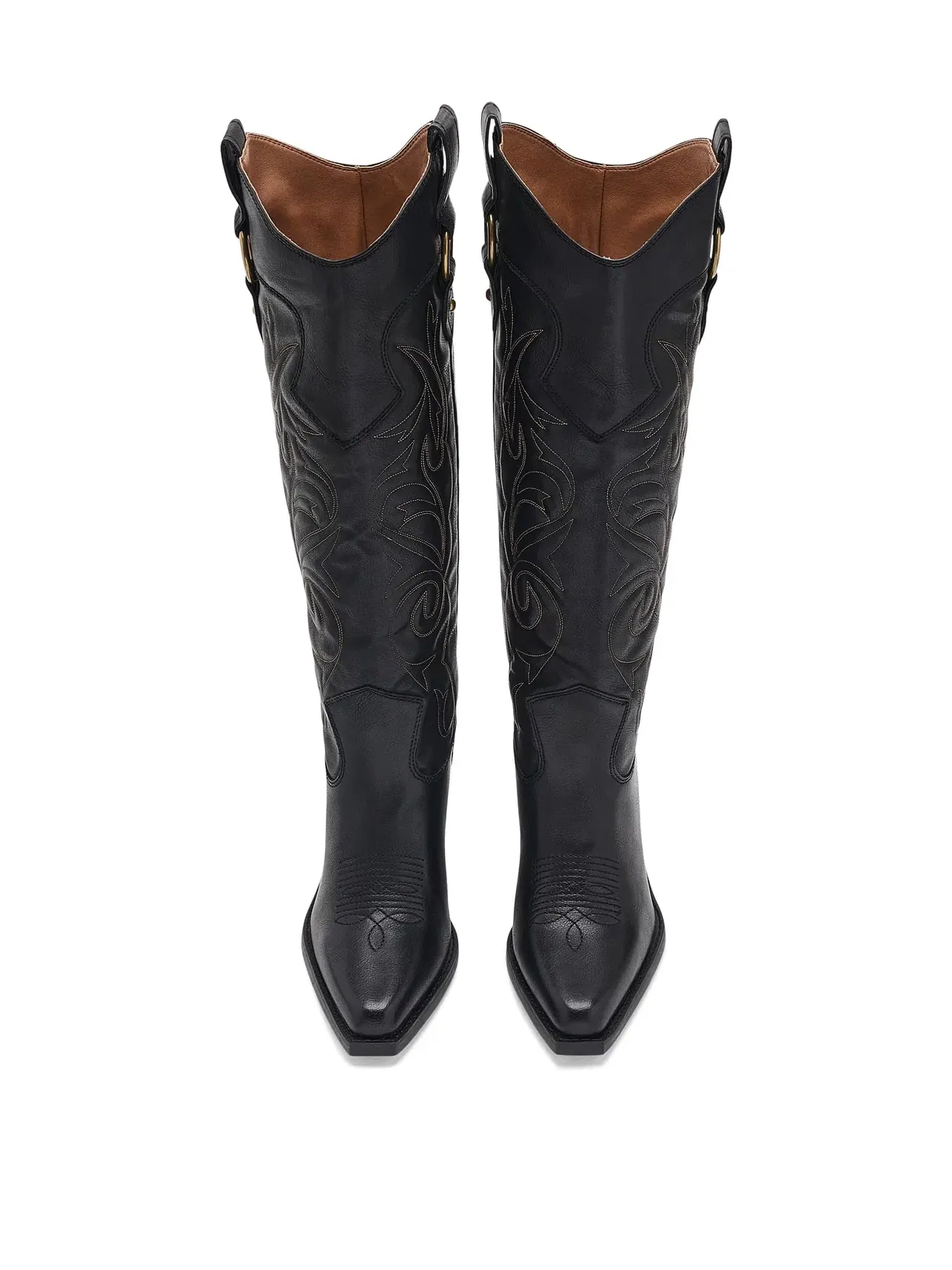Ботинки Ashlyn Tall Deco Stitch Frye And Co. — изображение 2 из 4, черный